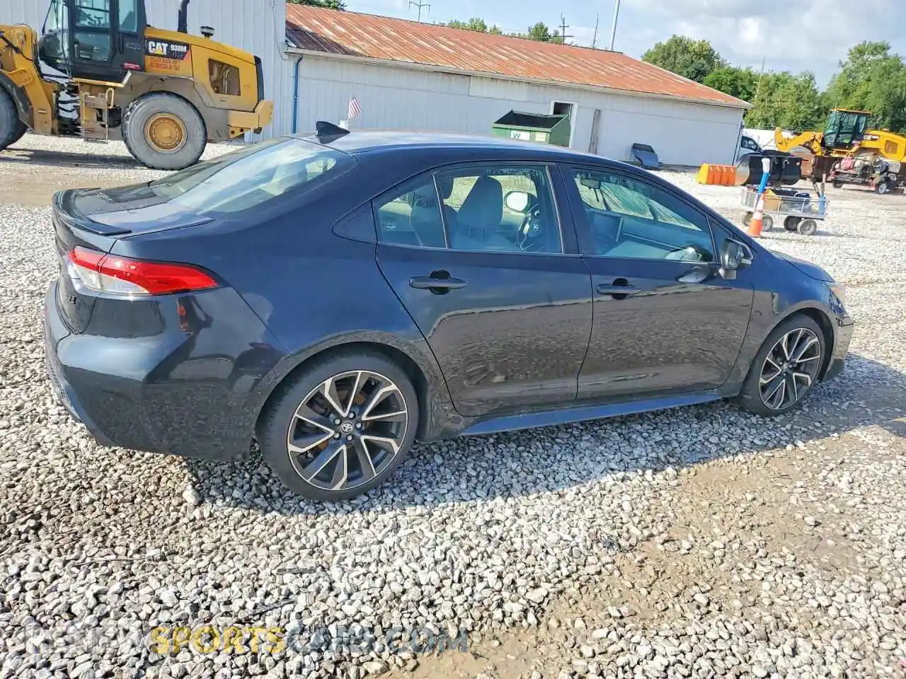 3 Photograph of a damaged car JTDS4MCE2MJ076895 TOYOTA COROLLA 2021