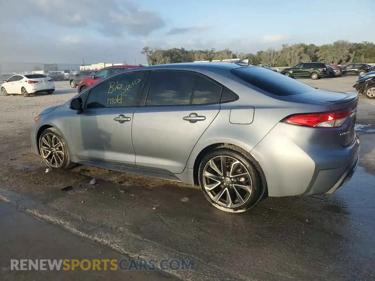 2 Photograph of a damaged car JTDS4MCE3MJ054050 TOYOTA COROLLA 2021