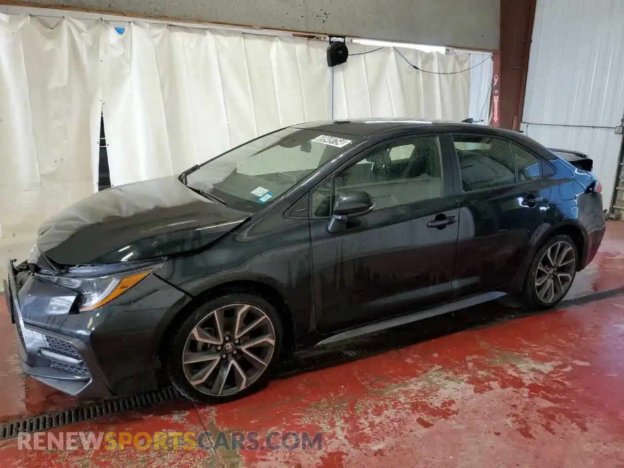 1 Photograph of a damaged car JTDS4MCE3MJ054761 TOYOTA COROLLA 2021