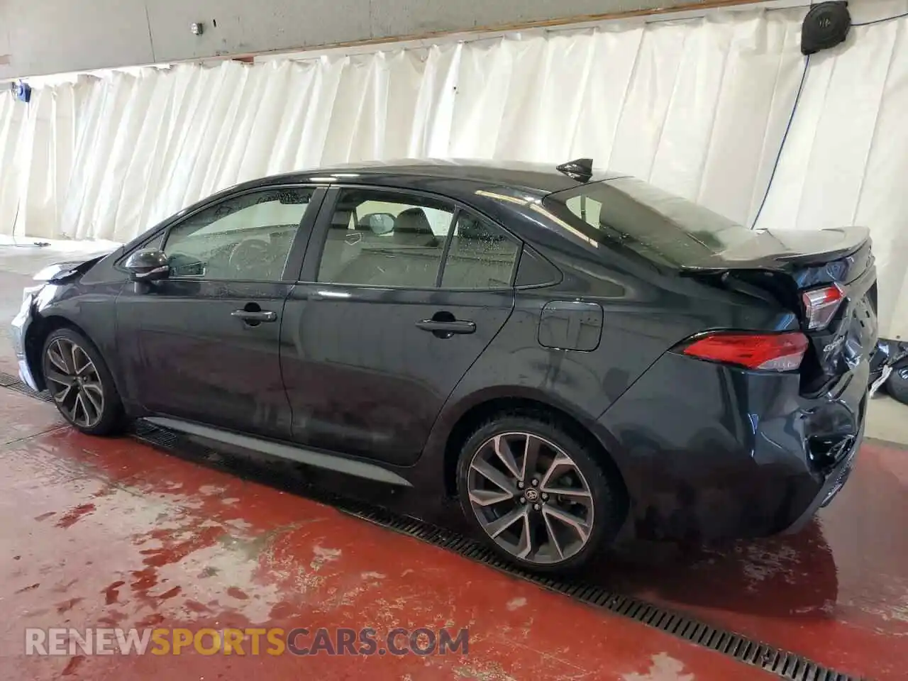 2 Photograph of a damaged car JTDS4MCE3MJ054761 TOYOTA COROLLA 2021