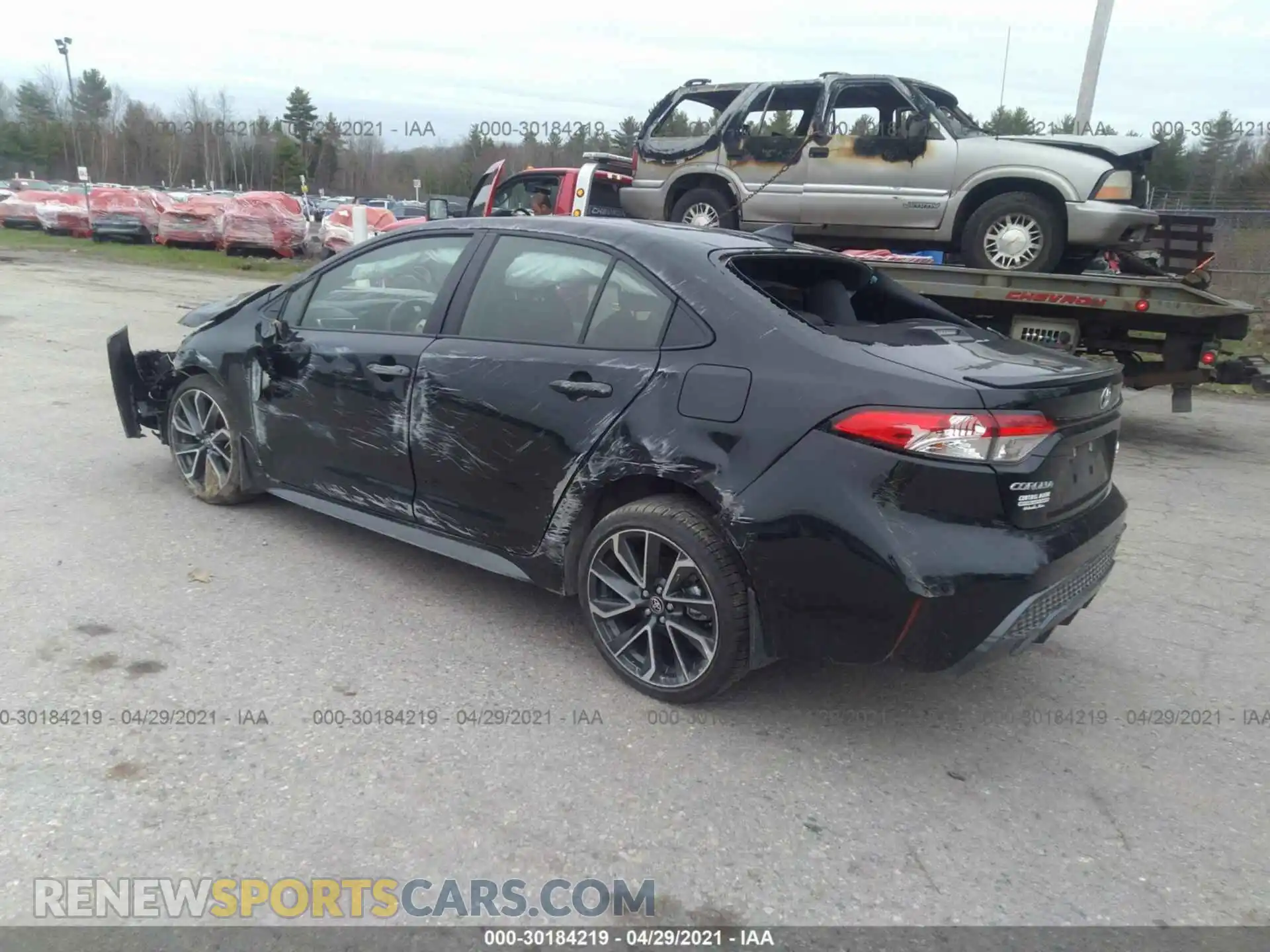 3 Photograph of a damaged car JTDS4MCE3MJ059233 TOYOTA COROLLA 2021