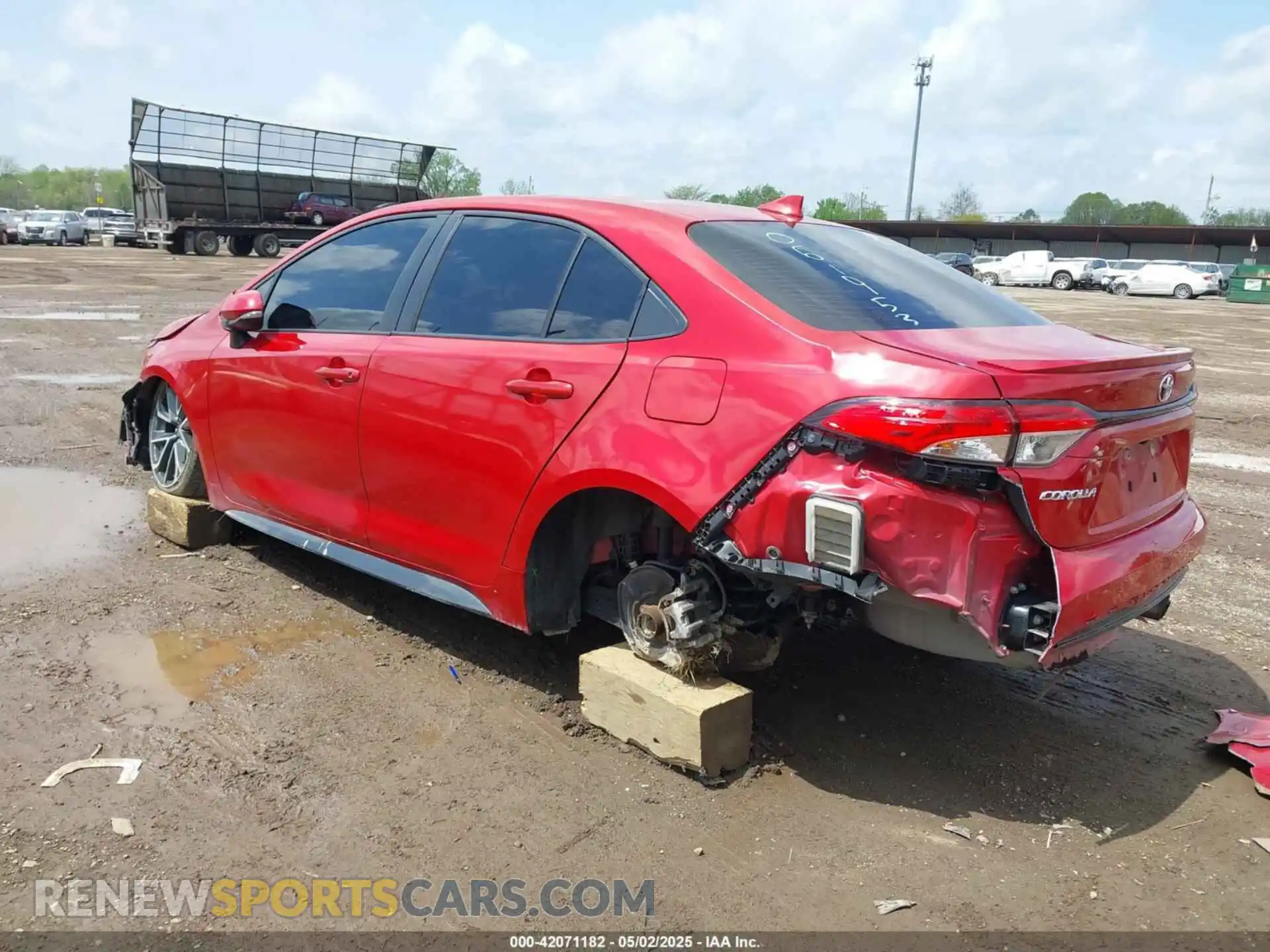3 Photograph of a damaged car JTDS4MCE3MJ061953 TOYOTA COROLLA 2021