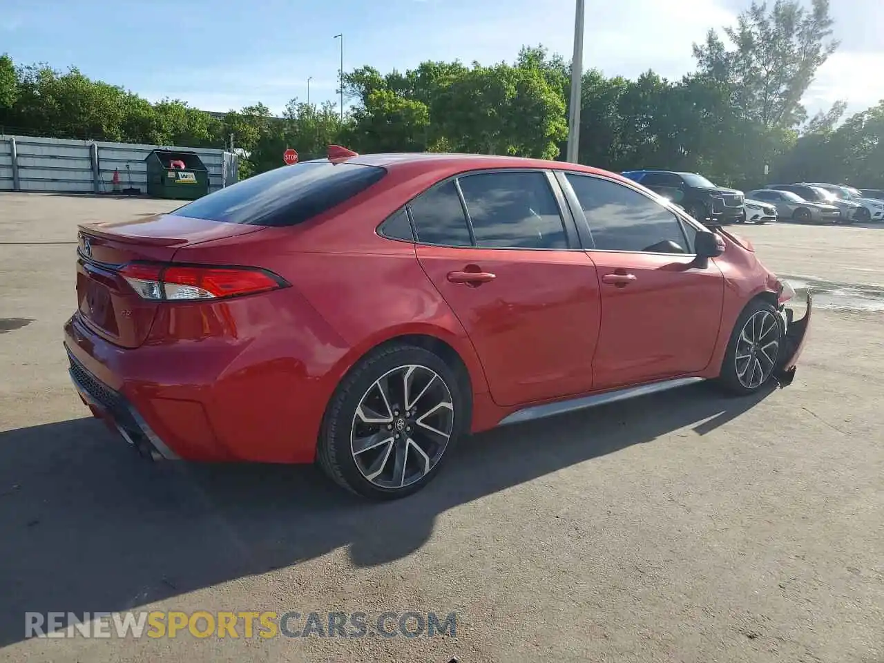 3 fotografías del automóvil dañado JTDS4MCE3MJ063265 TOYOTA COROLLA 2021