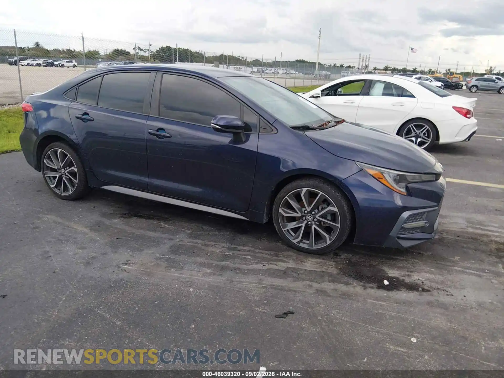 1 Photograph of a damaged car JTDS4MCE3MJ063931 TOYOTA COROLLA 2021