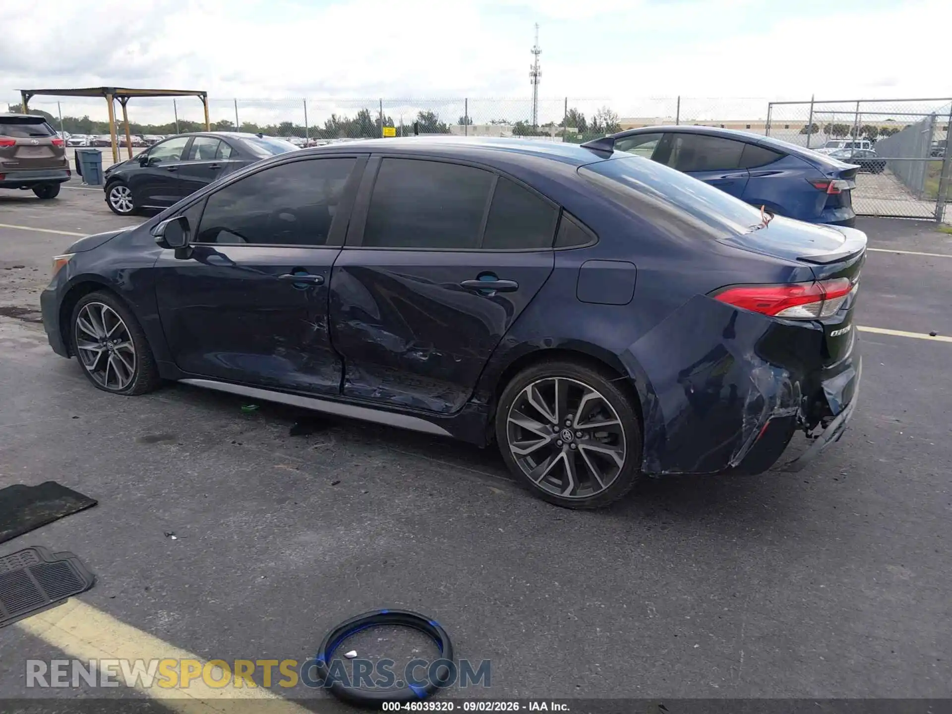 3 Photograph of a damaged car JTDS4MCE3MJ063931 TOYOTA COROLLA 2021