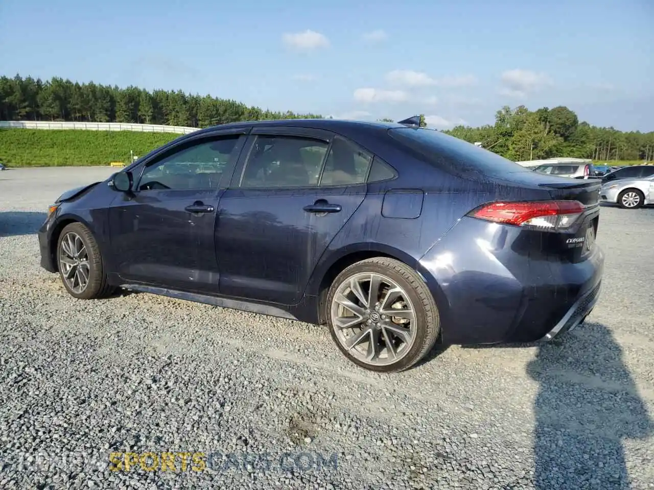 2 Photograph of a damaged car JTDS4MCE3MJ065291 TOYOTA COROLLA 2021