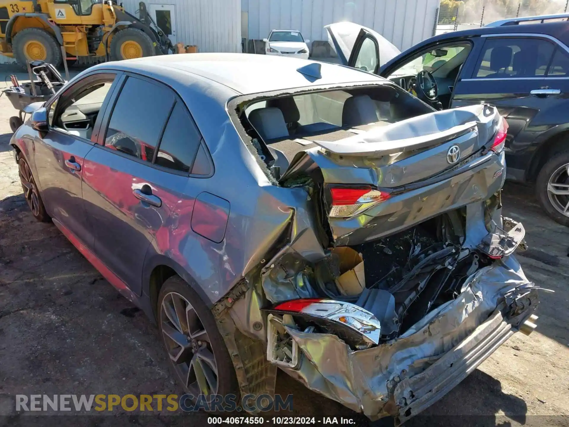 3 Photograph of a damaged car JTDS4MCE3MJ068515 TOYOTA COROLLA 2021