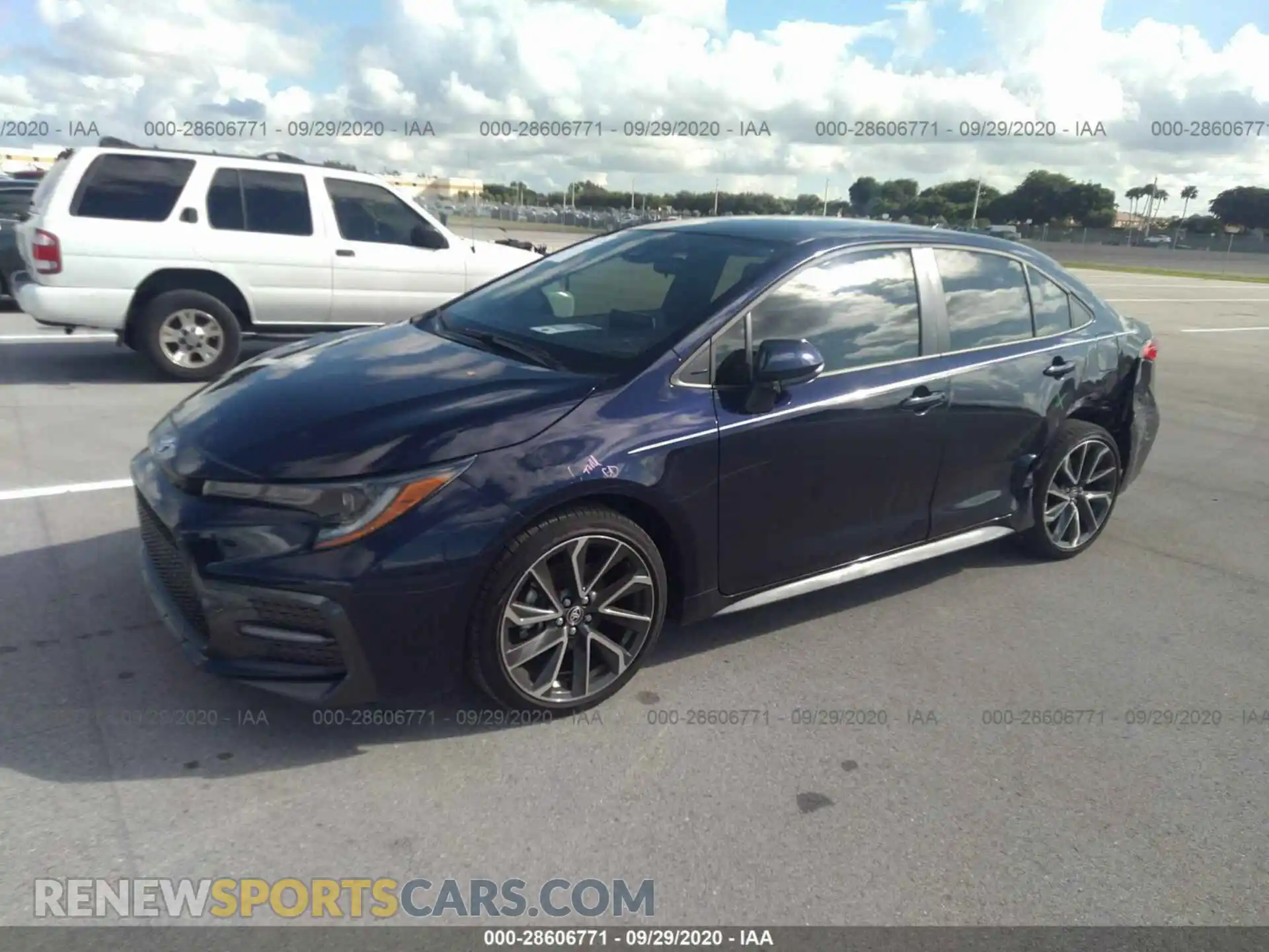 2 Photograph of a damaged car JTDS4MCE4MJ055420 TOYOTA COROLLA 2021