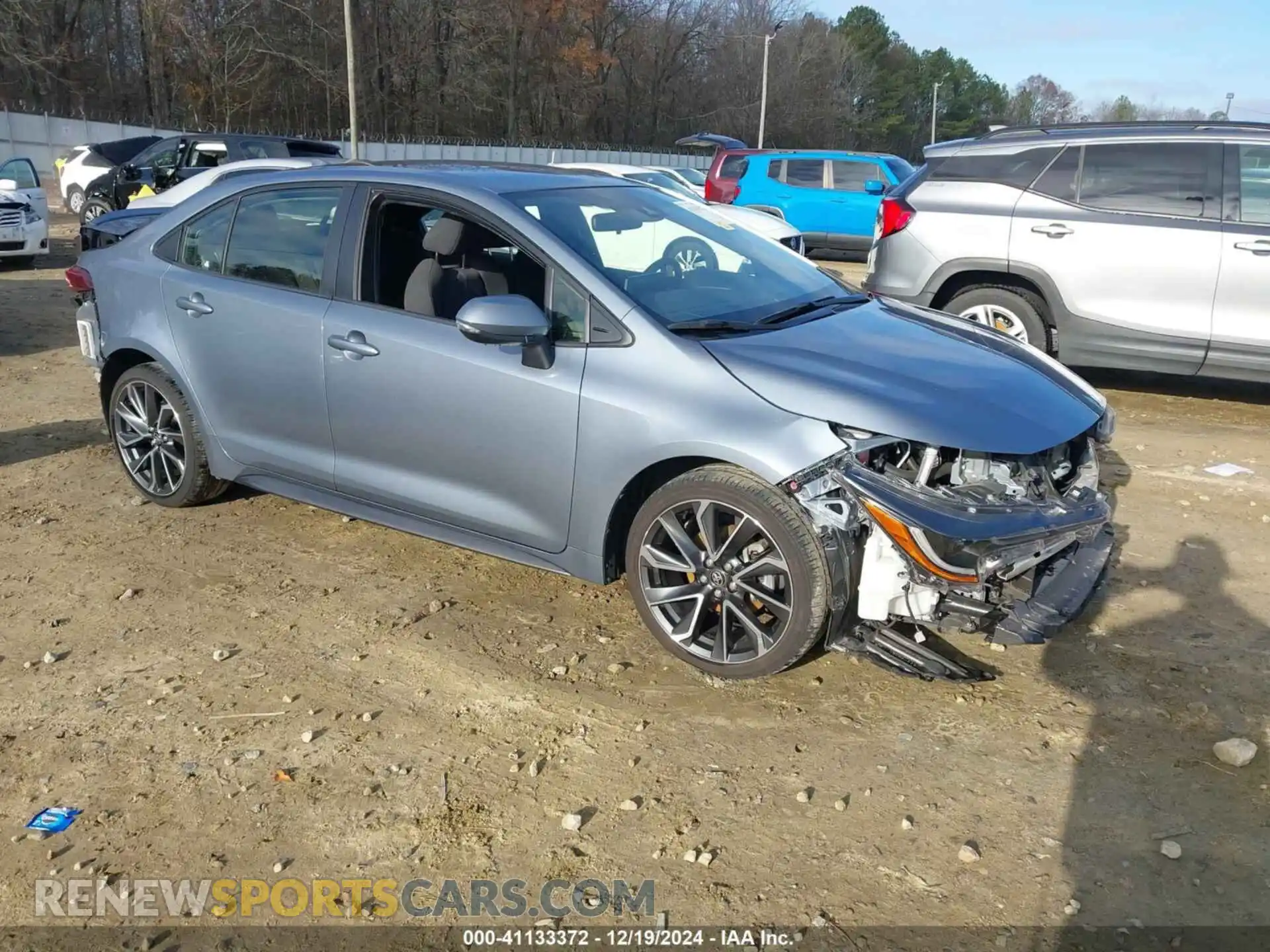 1 Photograph of a damaged car JTDS4MCE4MJ055448 TOYOTA COROLLA 2021