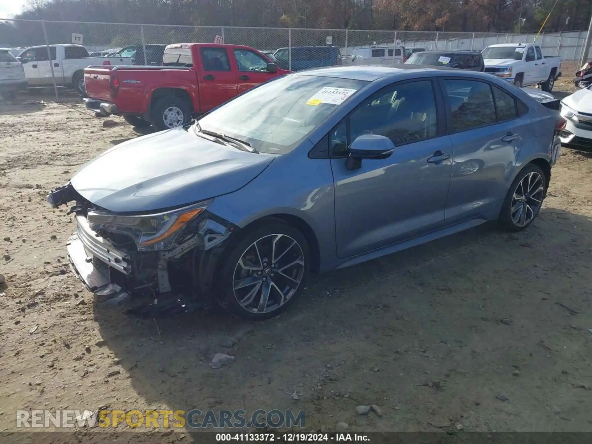 2 Photograph of a damaged car JTDS4MCE4MJ055448 TOYOTA COROLLA 2021