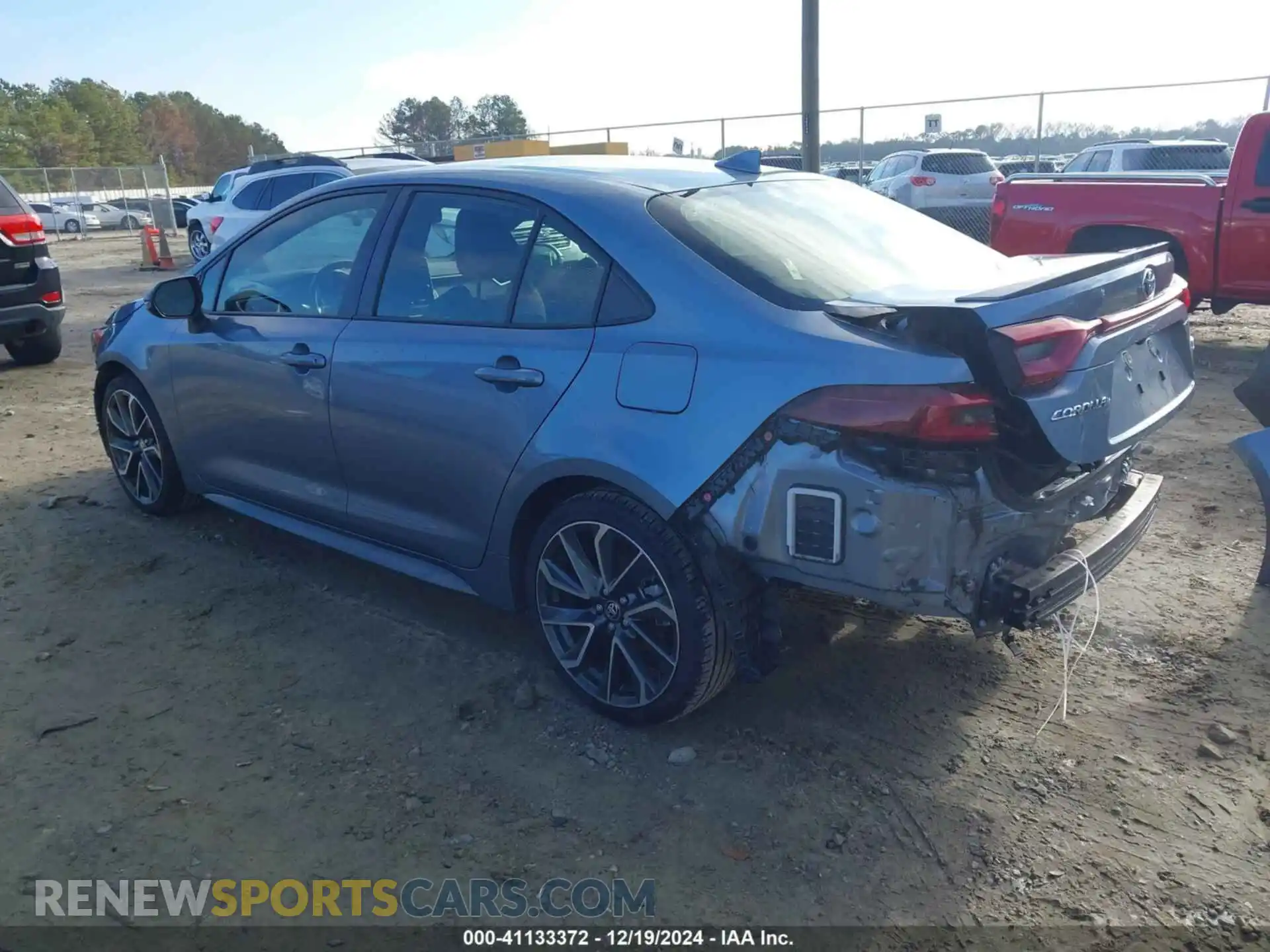3 Photograph of a damaged car JTDS4MCE4MJ055448 TOYOTA COROLLA 2021