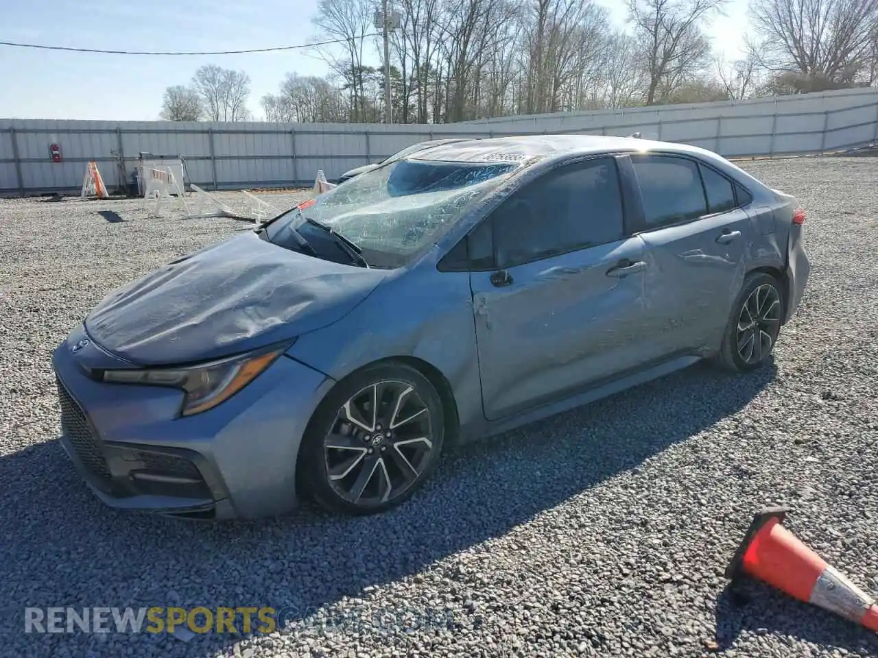 1 fotografías del automóvil dañado JTDS4MCE4MJ057622 TOYOTA COROLLA 2021