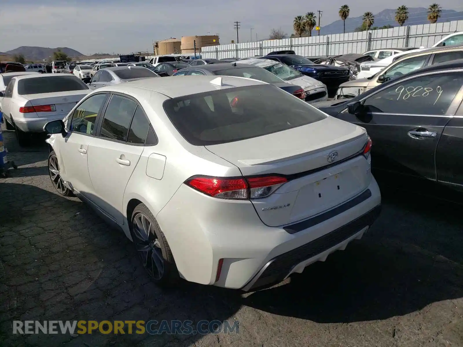 3 Photograph of a damaged car JTDS4MCE4MJ066840 TOYOTA COROLLA 2021