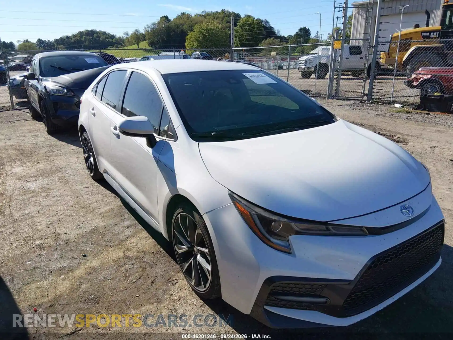 1 Фотография поврежденного автомобиля JTDS4MCE5MJ054759 TOYOTA COROLLA 2021