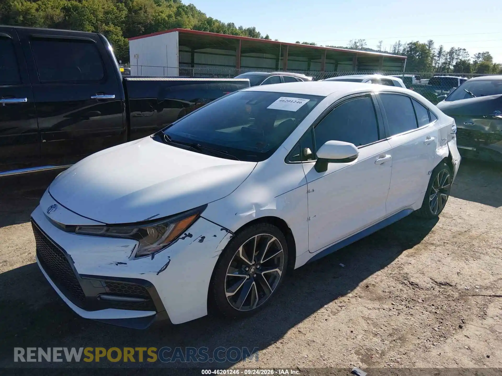 2 Фотография поврежденного автомобиля JTDS4MCE5MJ054759 TOYOTA COROLLA 2021