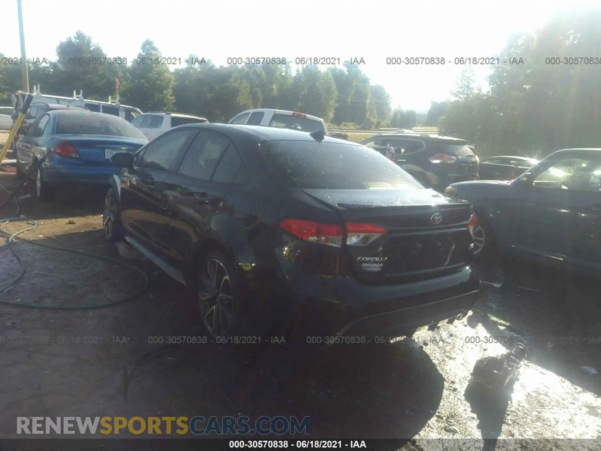 3 Photograph of a damaged car JTDS4MCE5MJ062067 TOYOTA COROLLA 2021
