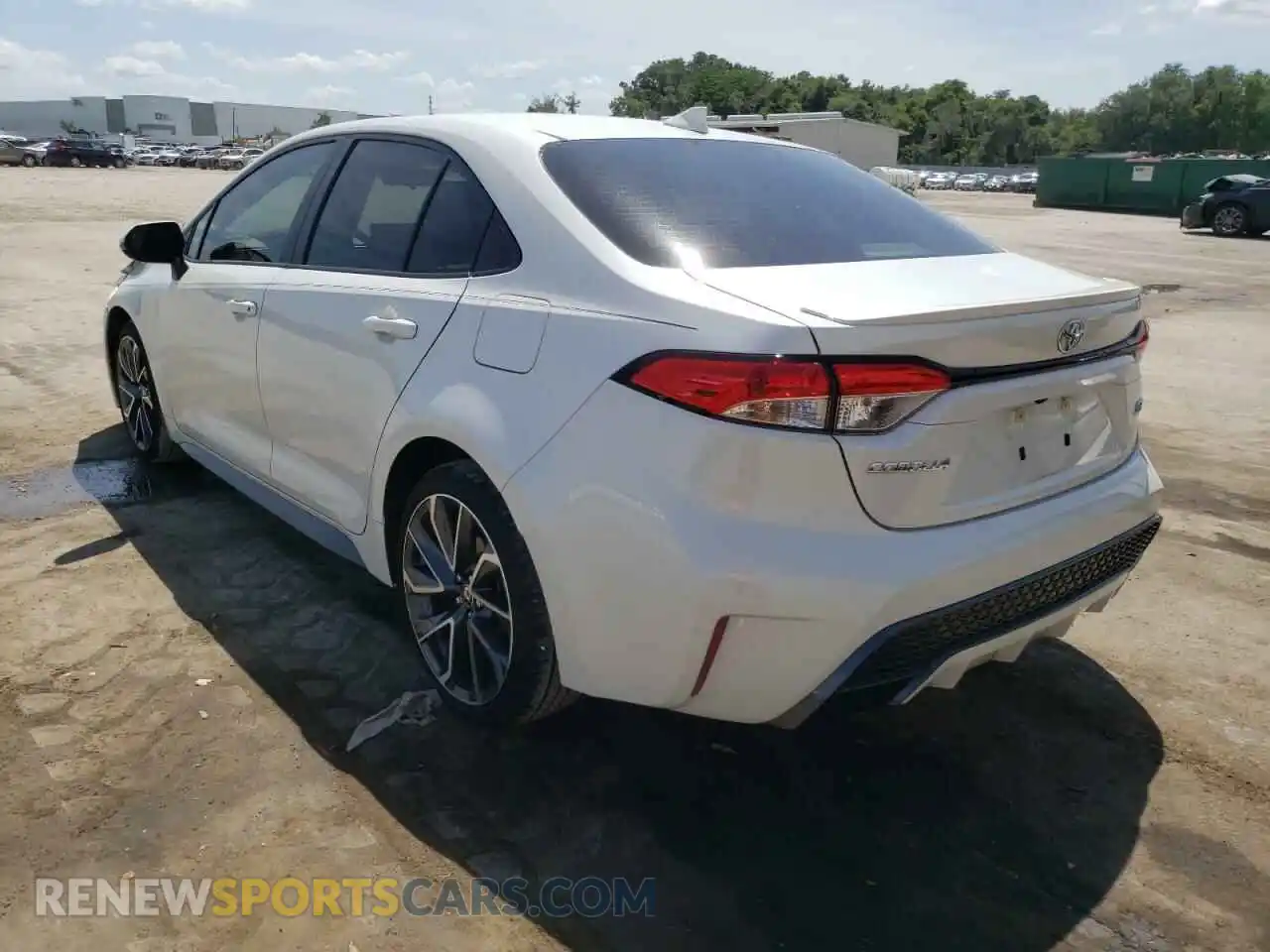 3 Photograph of a damaged car JTDS4MCE5MJ062408 TOYOTA COROLLA 2021