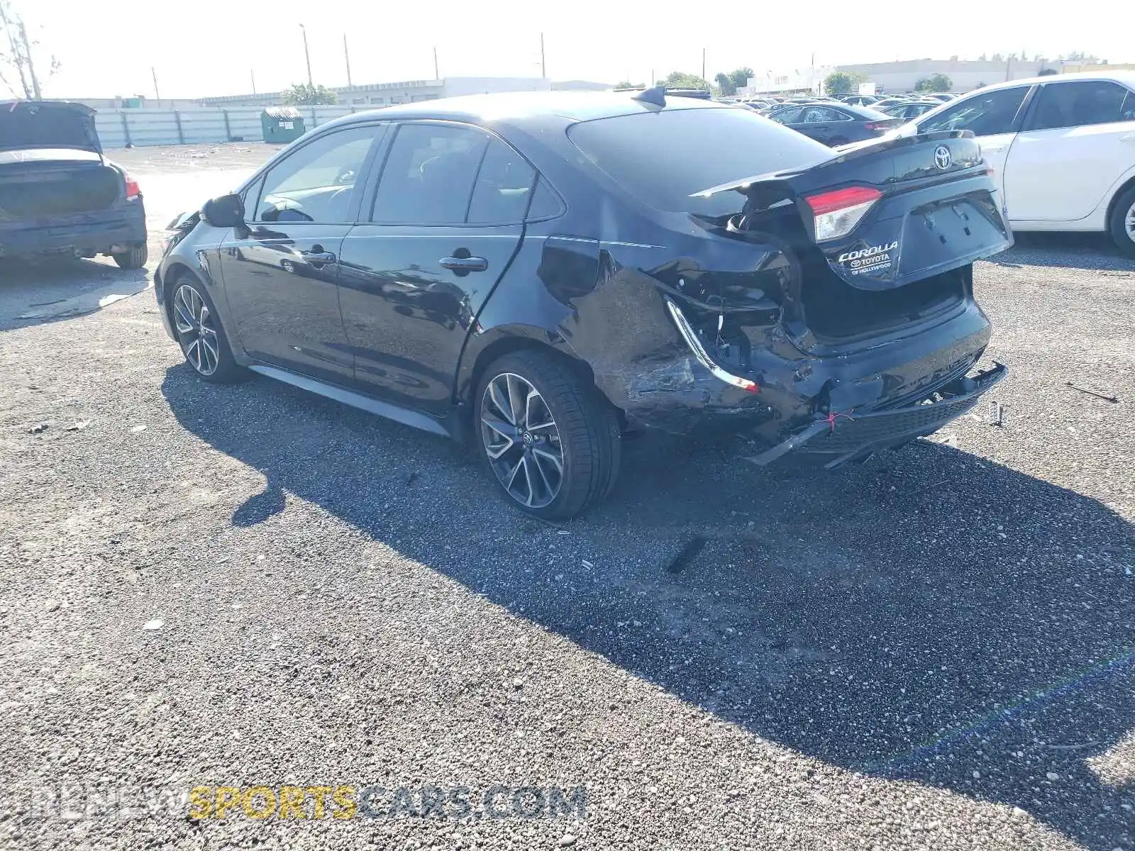 3 Photograph of a damaged car JTDS4MCE5MJ073120 TOYOTA COROLLA 2021