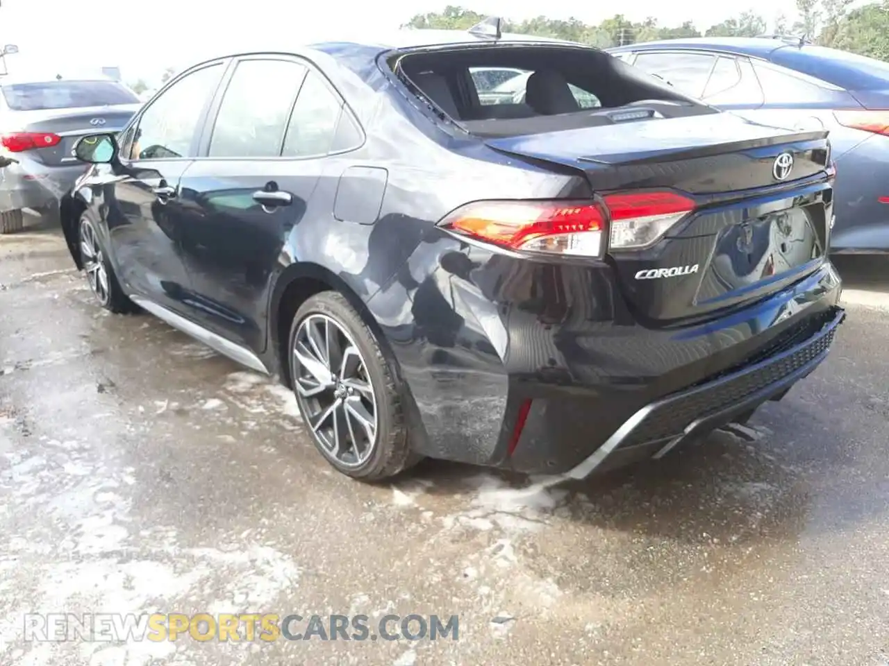 3 Photograph of a damaged car JTDS4MCE5MJ075904 TOYOTA COROLLA 2021