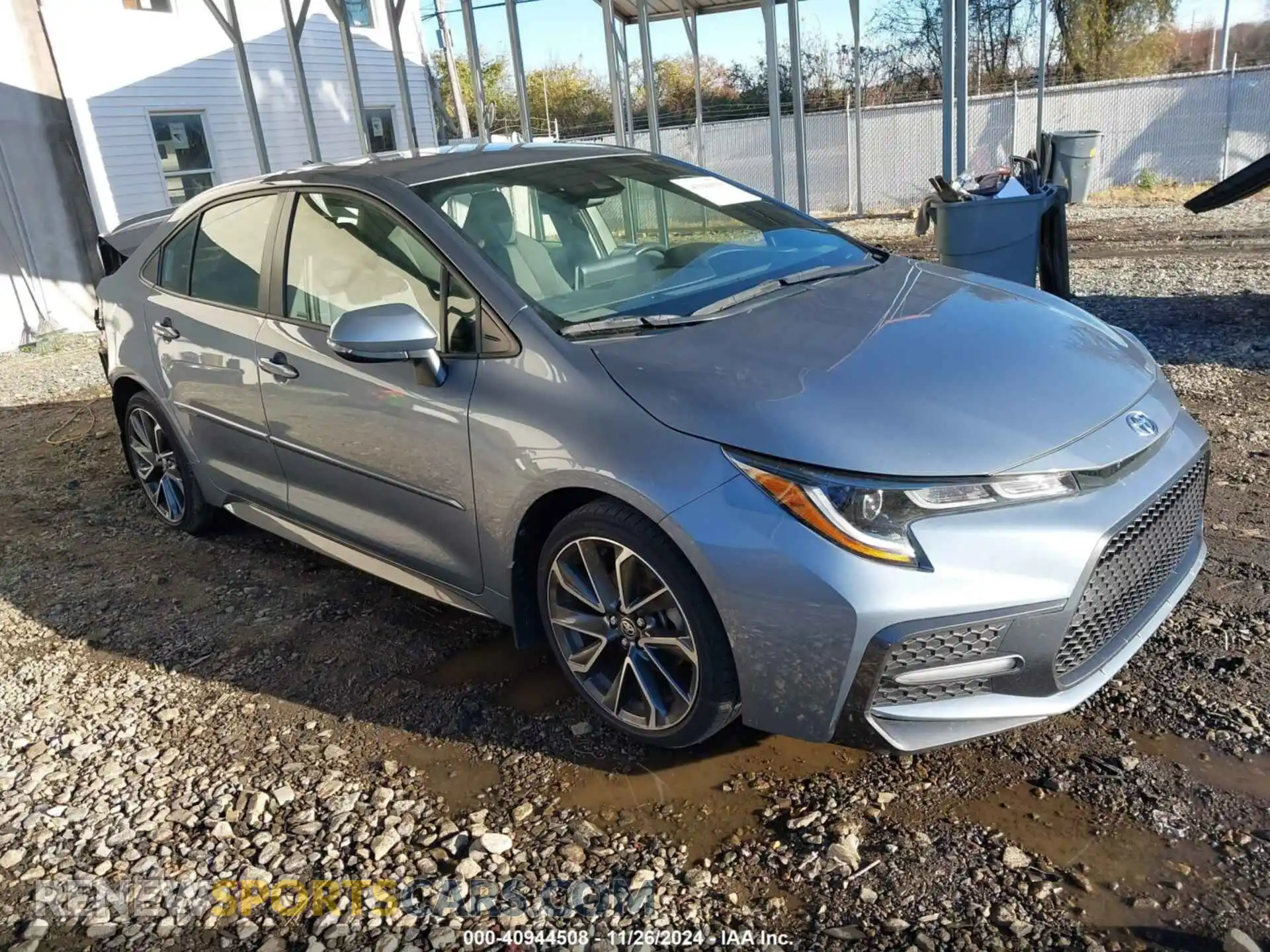 1 Photograph of a damaged car JTDS4MCE6MJ054947 TOYOTA COROLLA 2021
