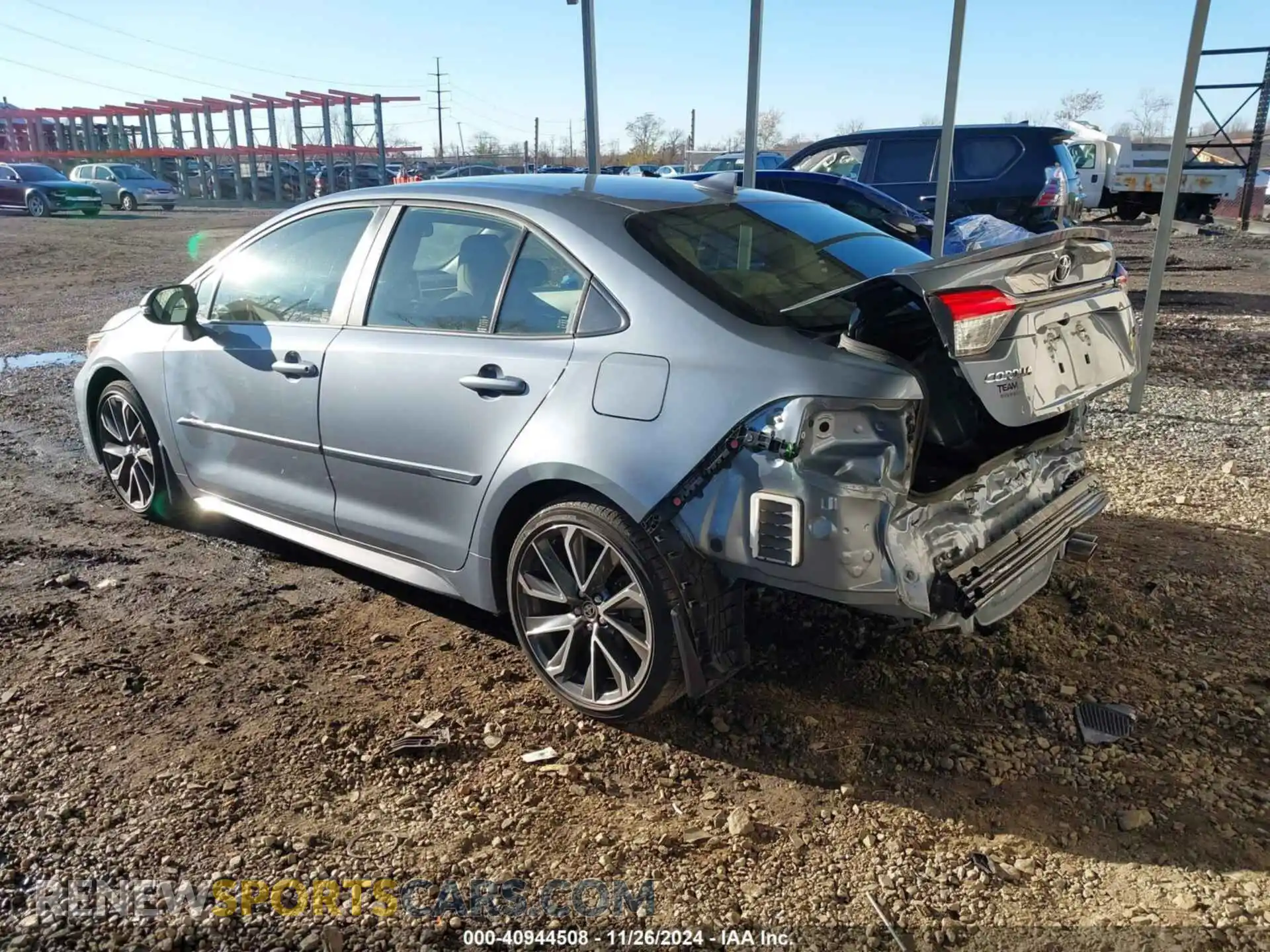 3 Photograph of a damaged car JTDS4MCE6MJ054947 TOYOTA COROLLA 2021
