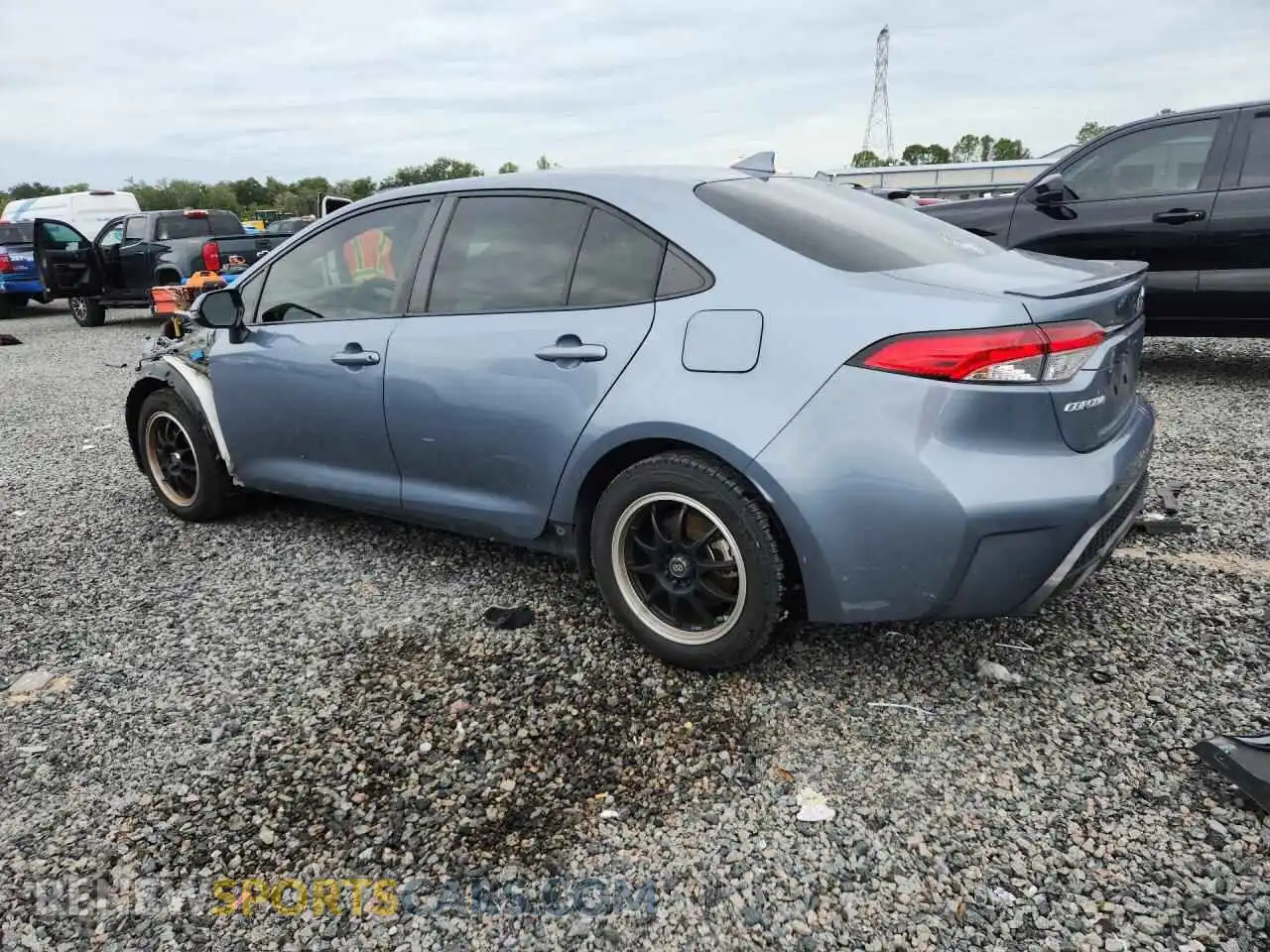 2 Photograph of a damaged car JTDS4MCE6MJ056178 TOYOTA COROLLA 2021