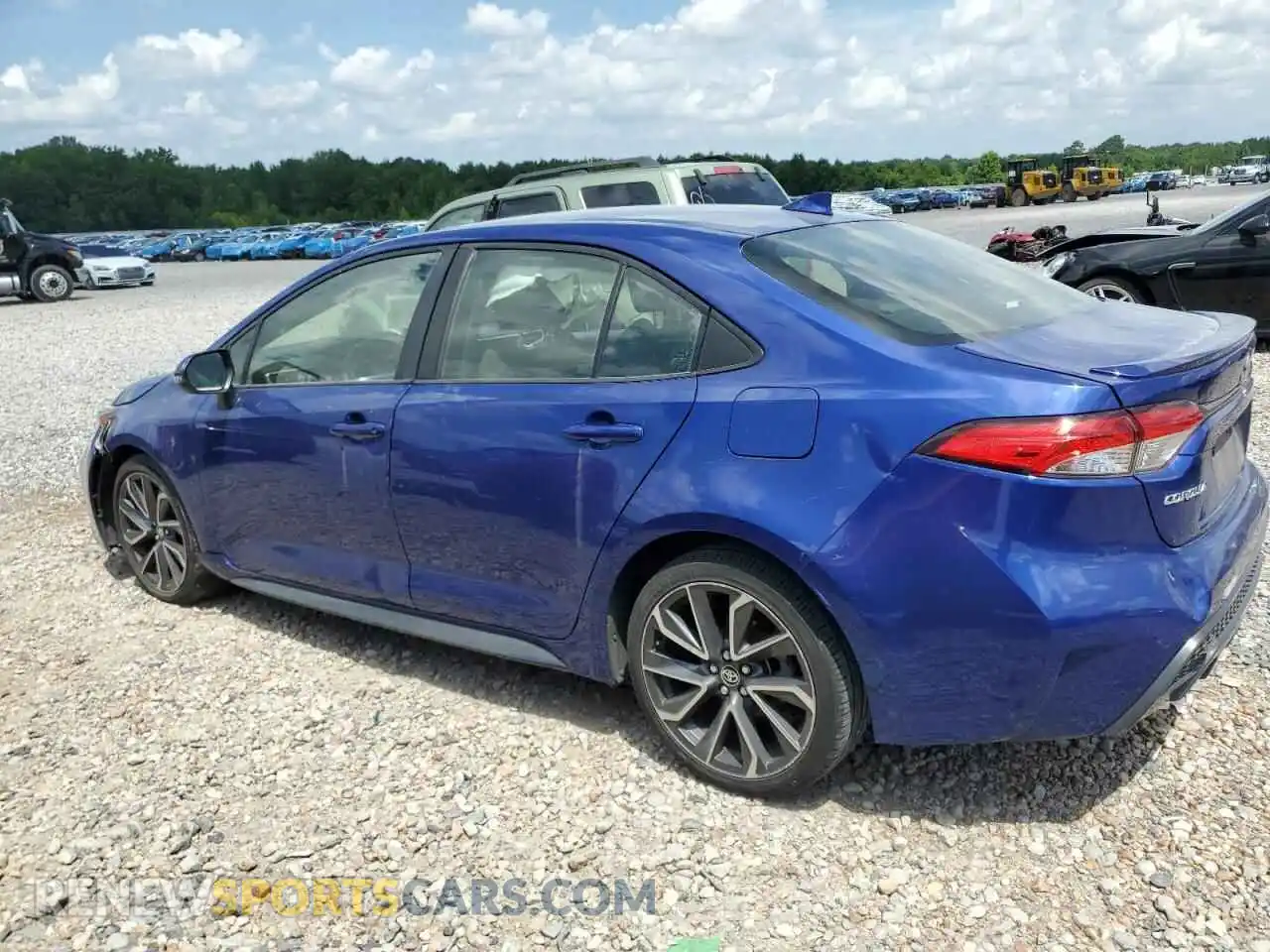 2 Фотография поврежденного автомобиля JTDS4MCE6MJ059338 TOYOTA COROLLA 2021