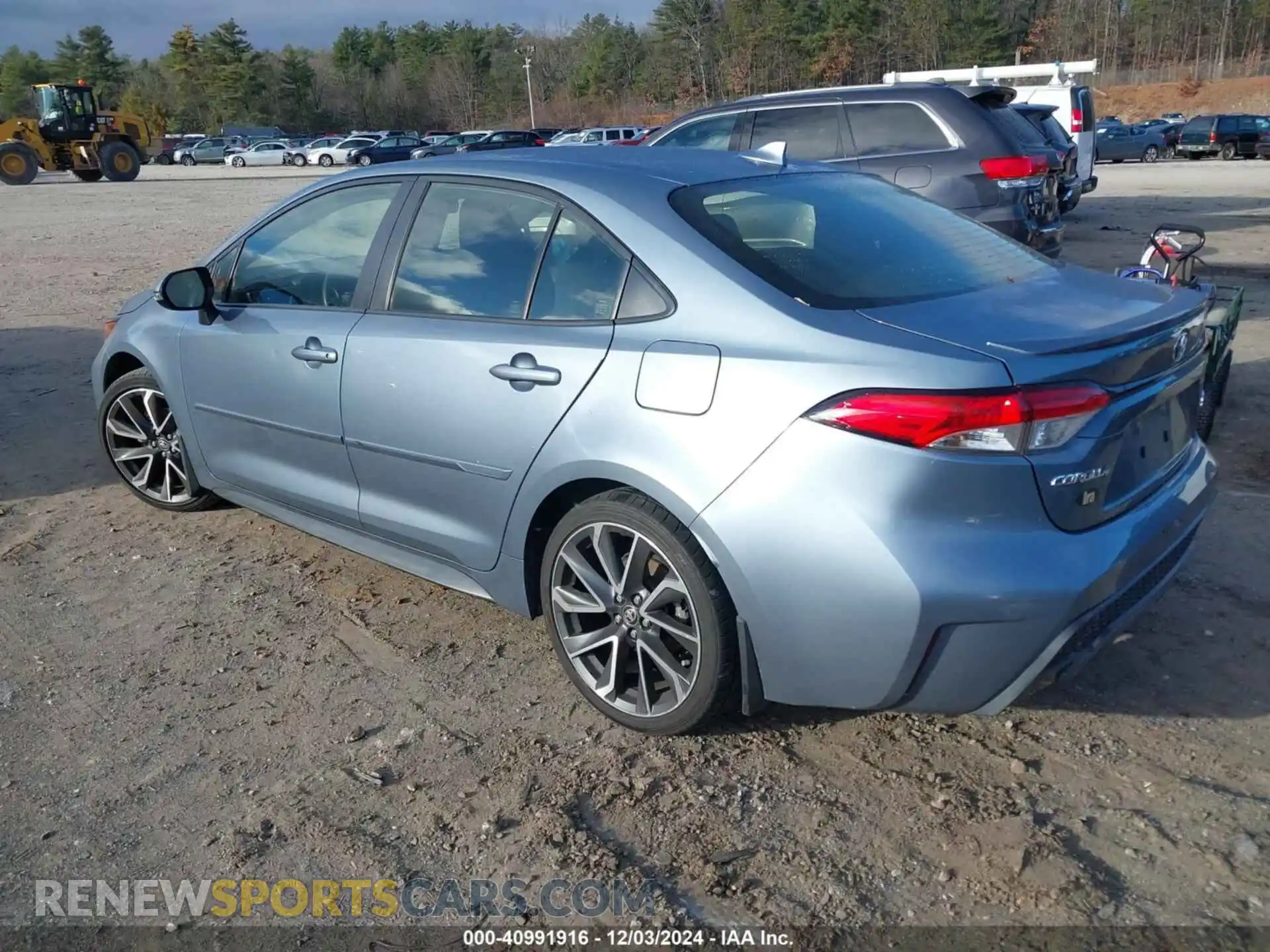 3 Photograph of a damaged car JTDS4MCE6MJ060554 TOYOTA COROLLA 2021