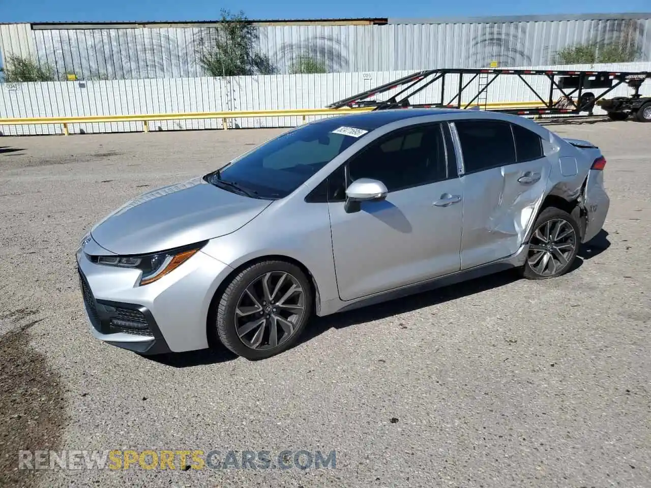 1 Фотография поврежденного автомобиля JTDS4MCE6MJ063969 TOYOTA COROLLA 2021