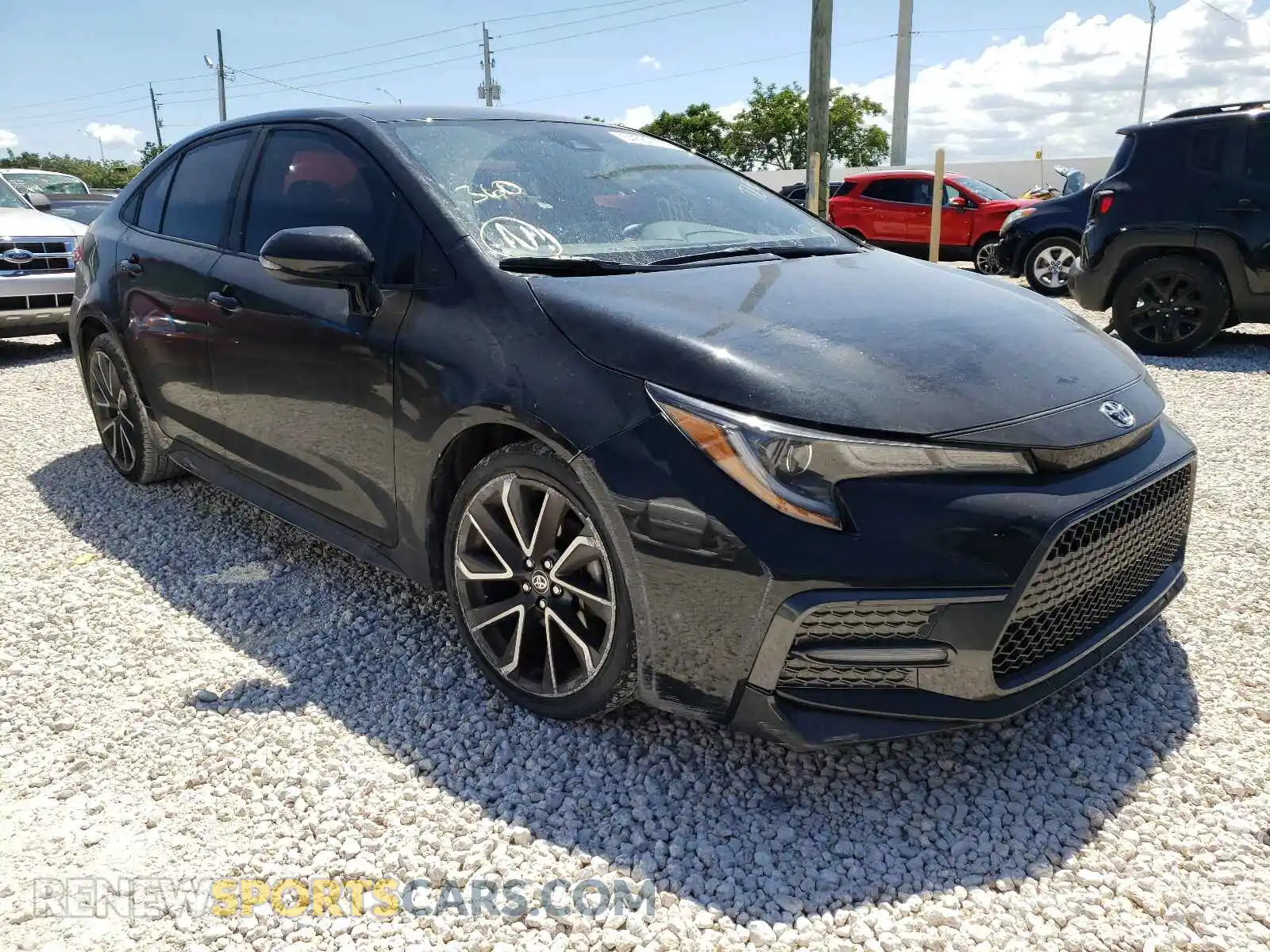 1 fotografías del automóvil dañado JTDS4MCE6MJ064376 TOYOTA COROLLA 2021