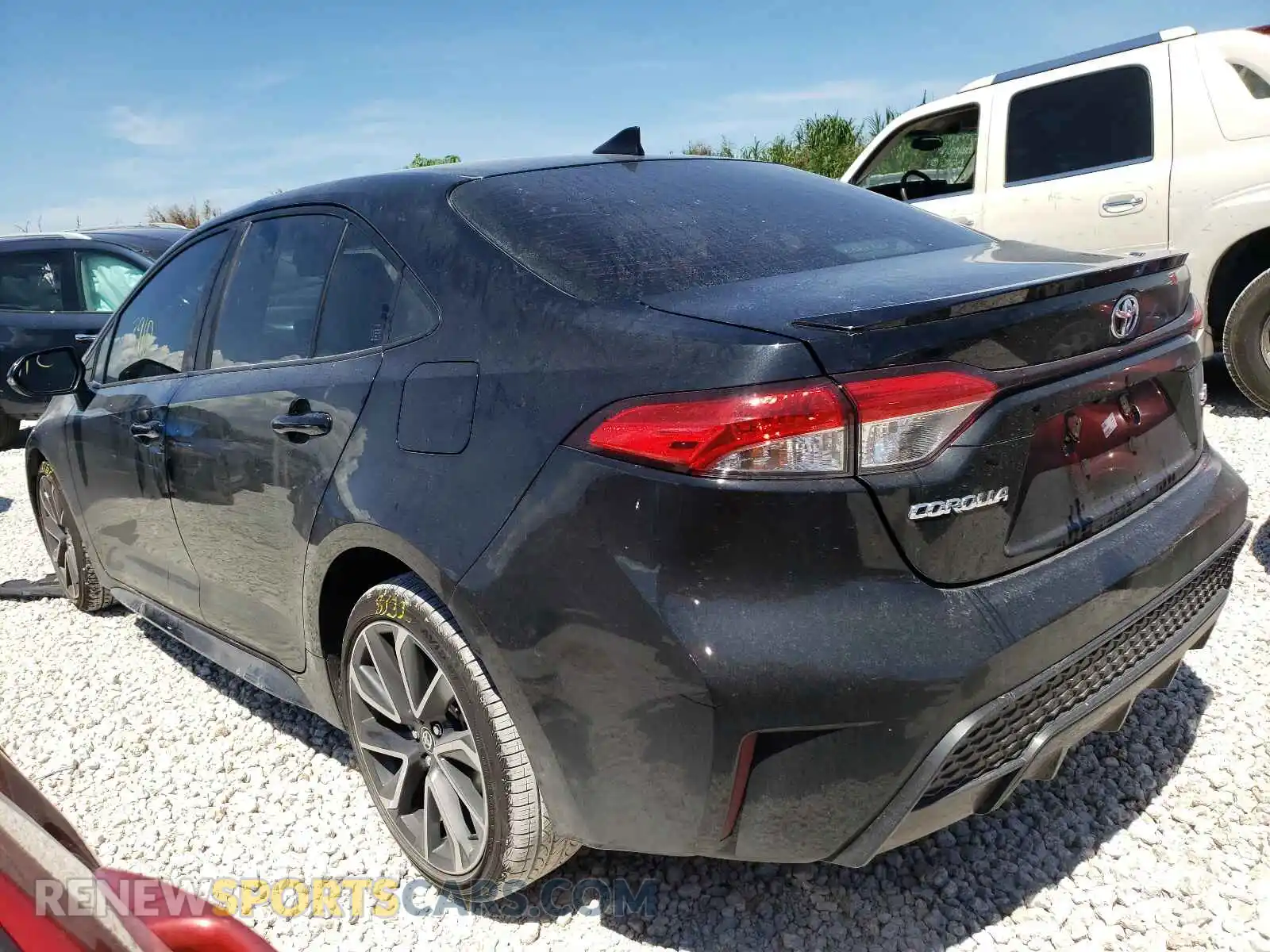 3 fotografías del automóvil dañado JTDS4MCE6MJ064376 TOYOTA COROLLA 2021