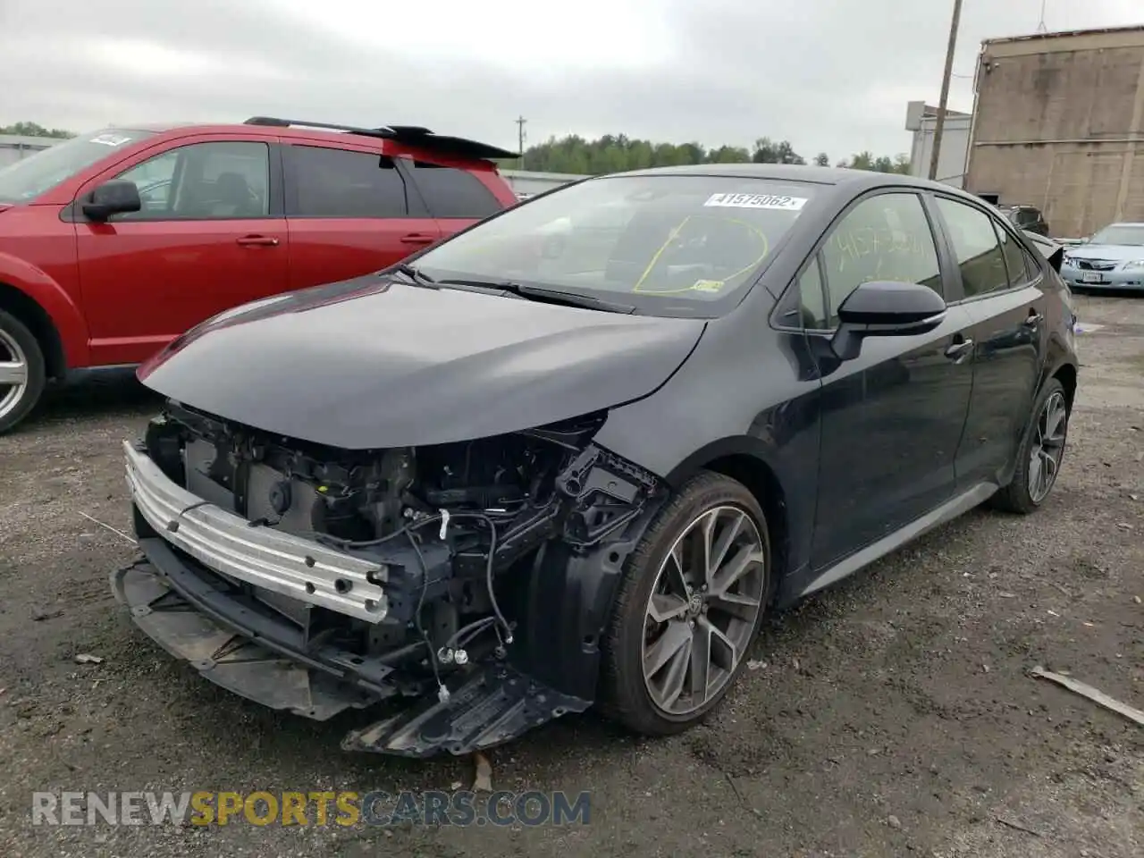 2 Photograph of a damaged car JTDS4MCE6MJ064961 TOYOTA COROLLA 2021