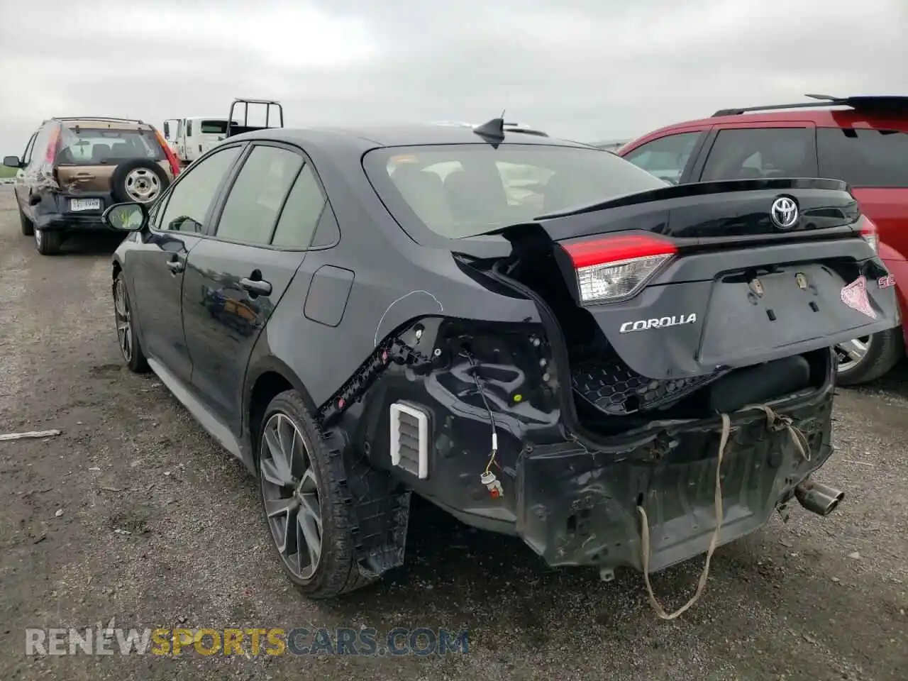 3 Photograph of a damaged car JTDS4MCE6MJ064961 TOYOTA COROLLA 2021