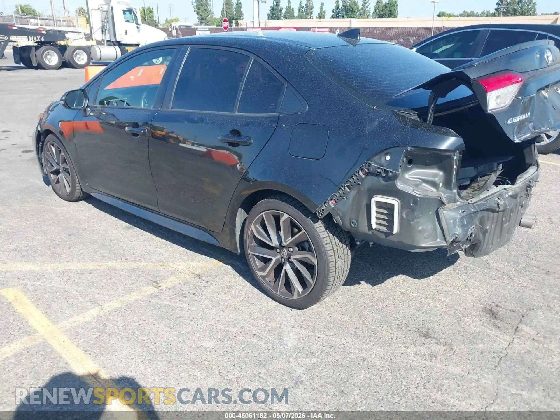 3 Photograph of a damaged car JTDS4MCE6MJ067553 TOYOTA COROLLA 2021