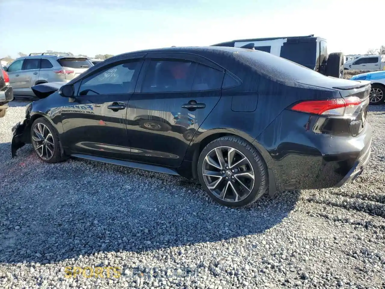 2 Photograph of a damaged car JTDS4MCE7MJ056514 TOYOTA COROLLA 2021