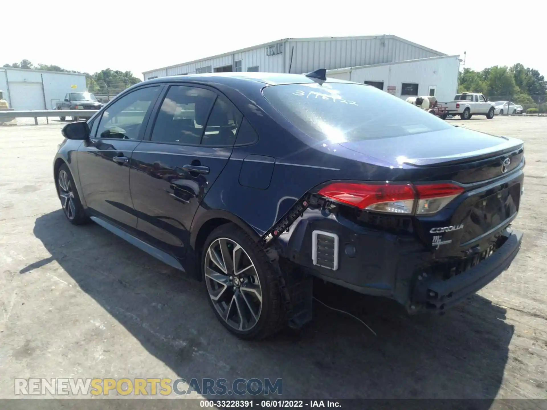 3 Photograph of a damaged car JTDS4MCE7MJ057906 TOYOTA COROLLA 2021