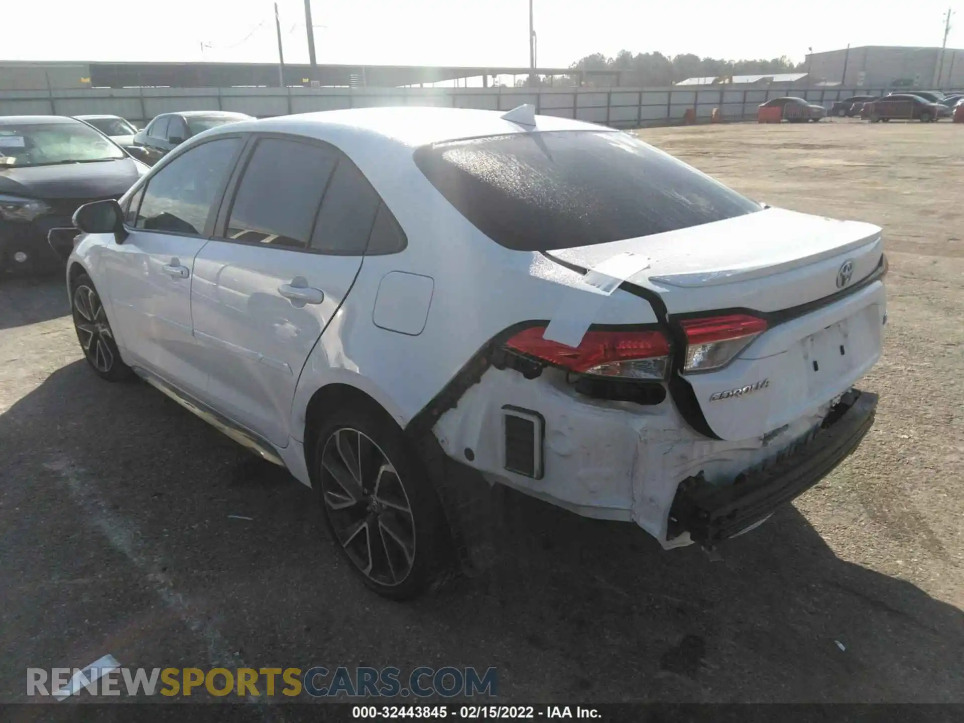 3 Photograph of a damaged car JTDS4MCE7MJ064273 TOYOTA COROLLA 2021
