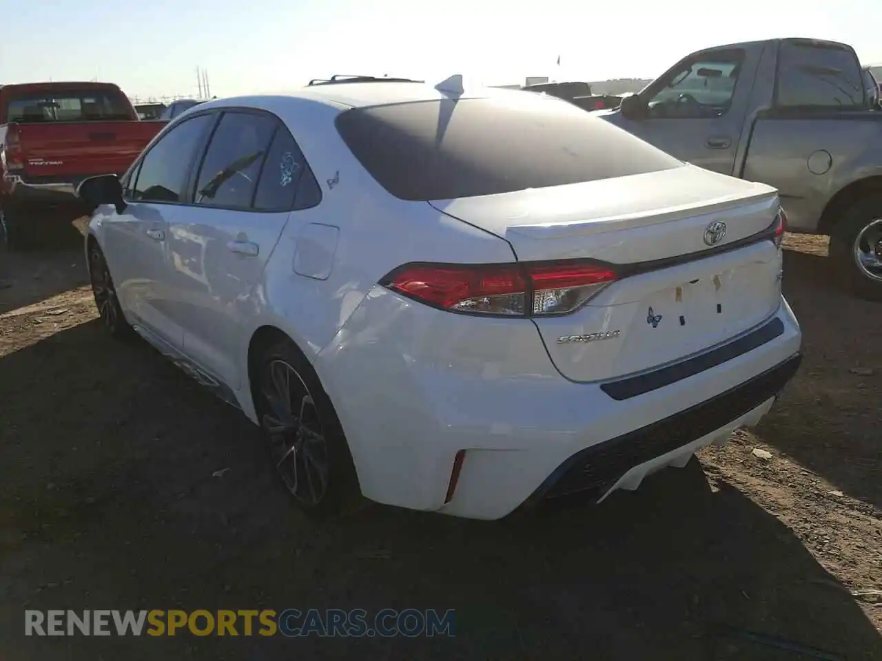 3 Photograph of a damaged car JTDS4MCE7MJ071708 TOYOTA COROLLA 2021