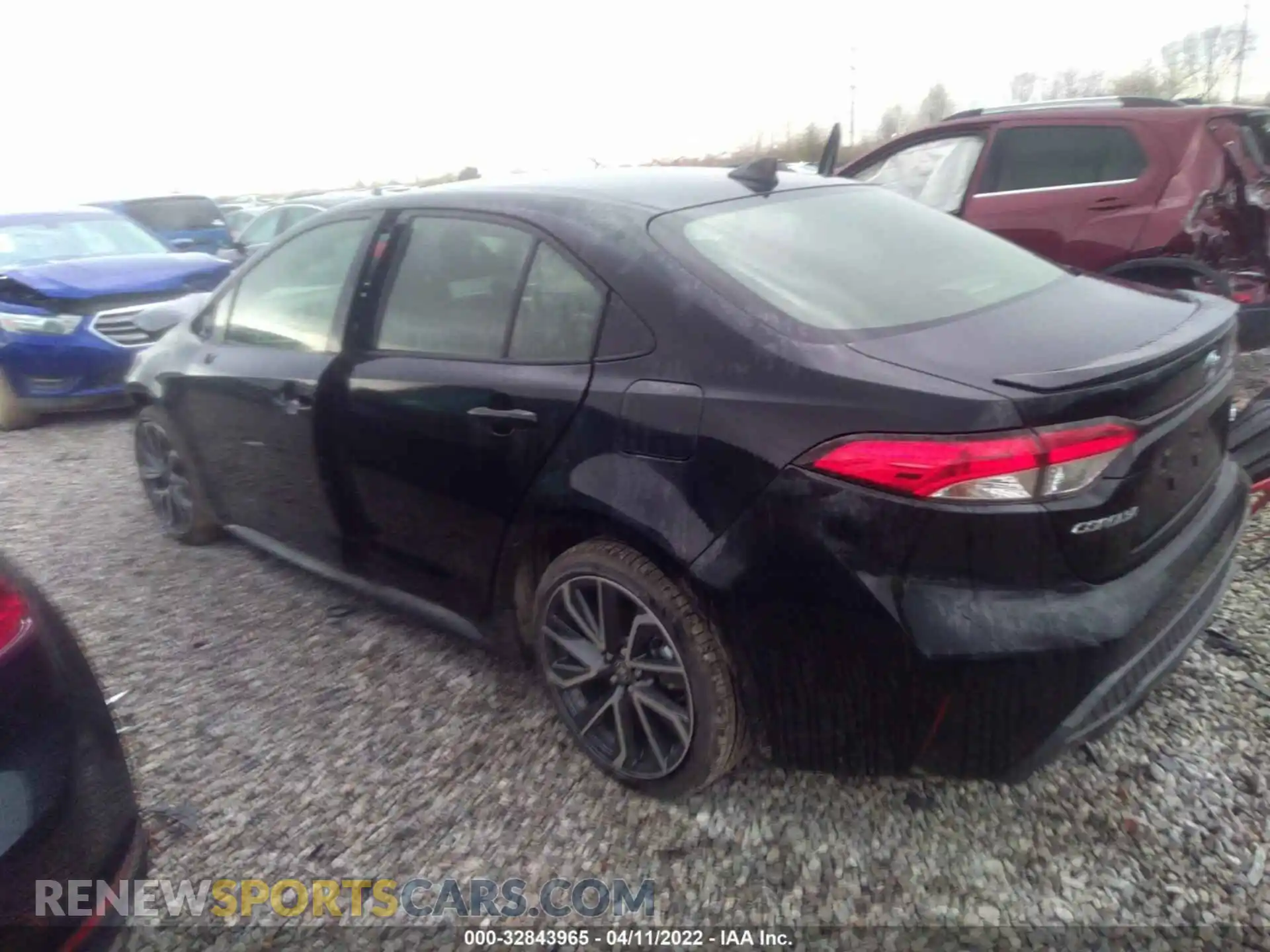 3 Photograph of a damaged car JTDS4MCE7MJ077766 TOYOTA COROLLA 2021