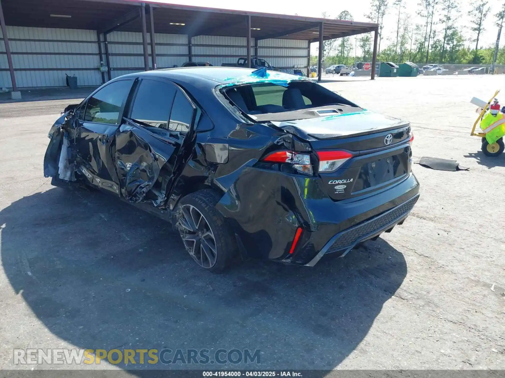 3 Photograph of a damaged car JTDS4MCE7MJ077928 TOYOTA COROLLA 2021
