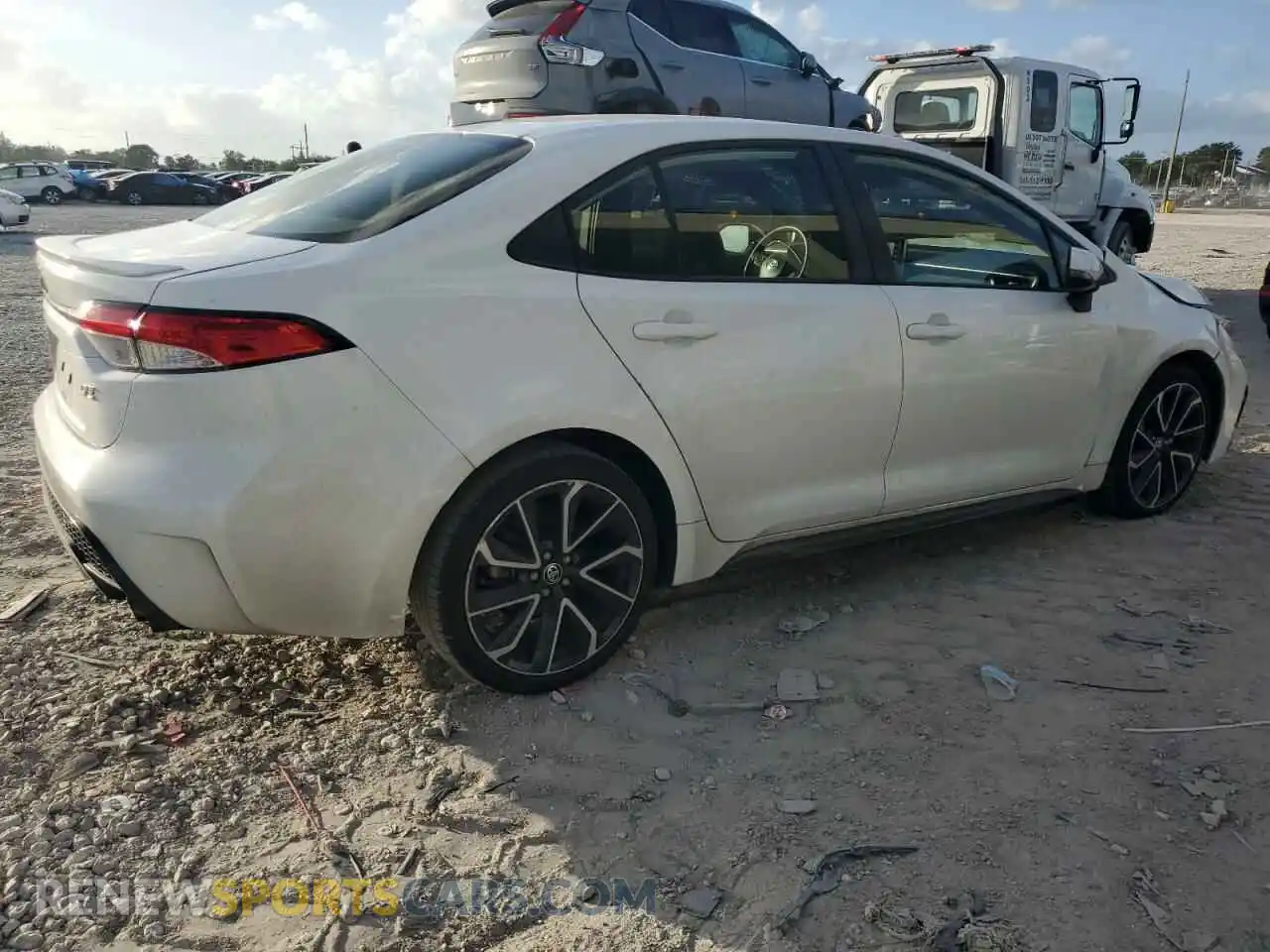 3 Photograph of a damaged car JTDS4MCE7MJ080151 TOYOTA COROLLA 2021