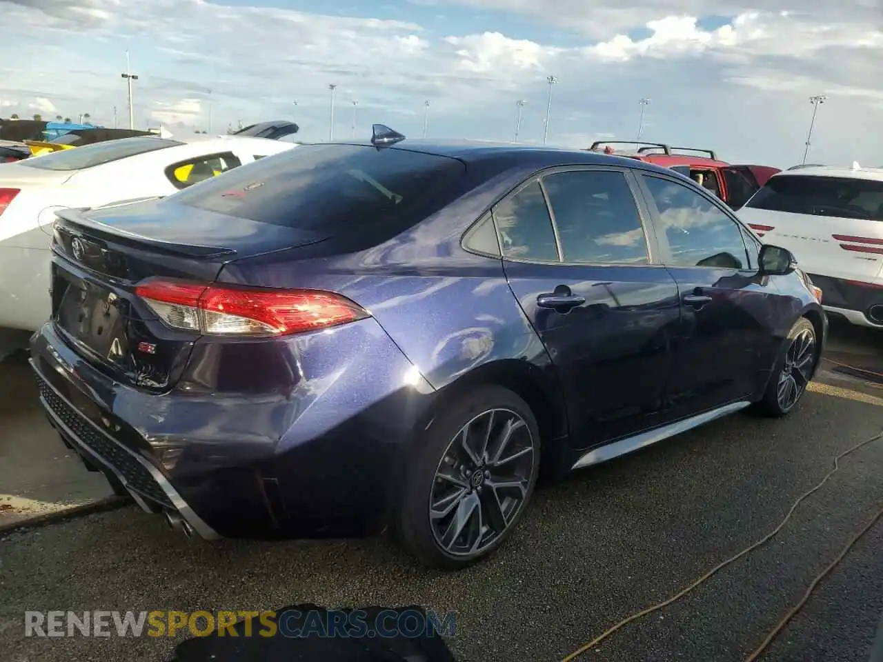 3 Photograph of a damaged car JTDS4MCE8MJ058739 TOYOTA COROLLA 2021