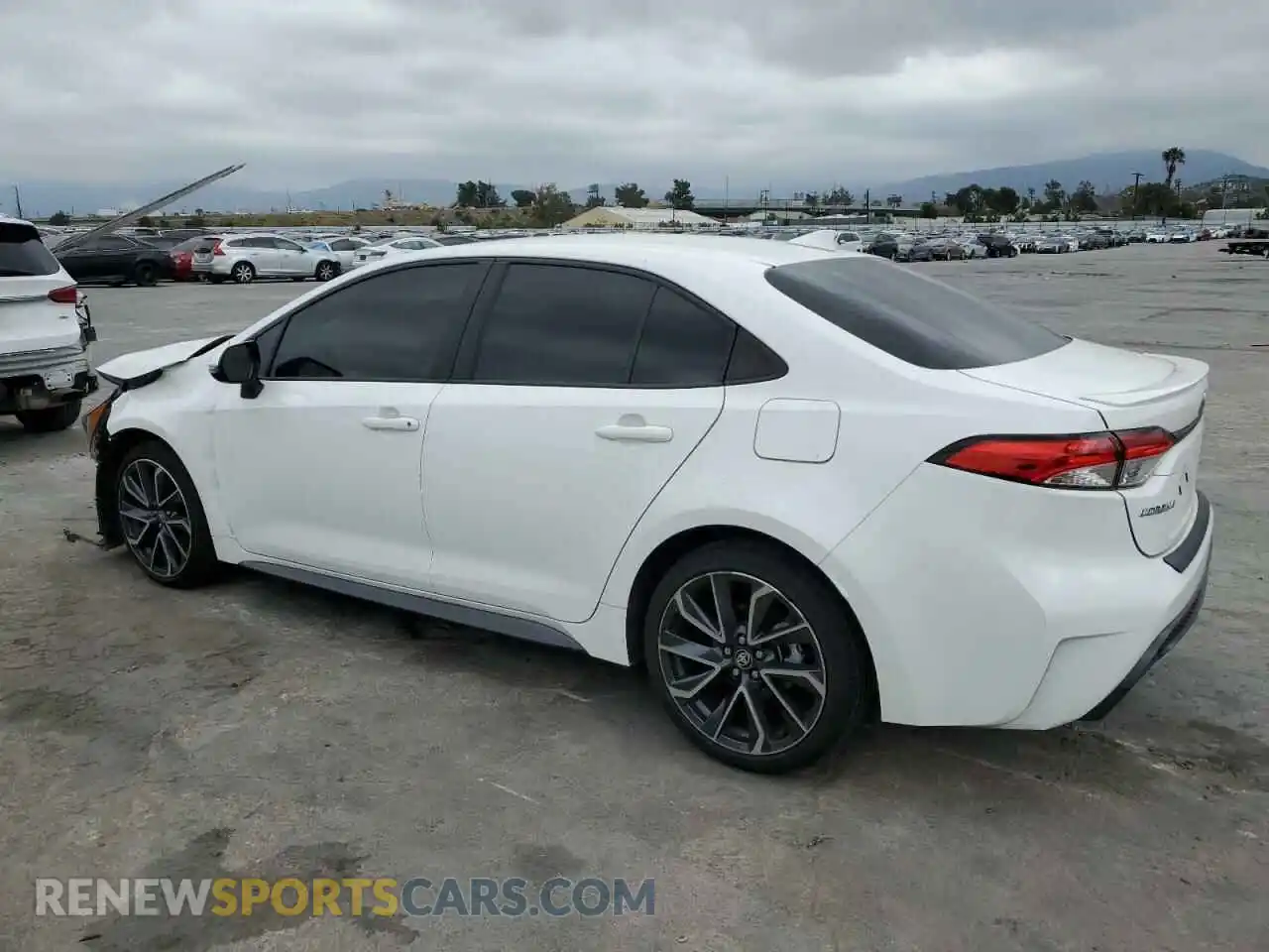 2 Фотография поврежденного автомобиля JTDS4MCE8MJ065366 TOYOTA COROLLA 2021
