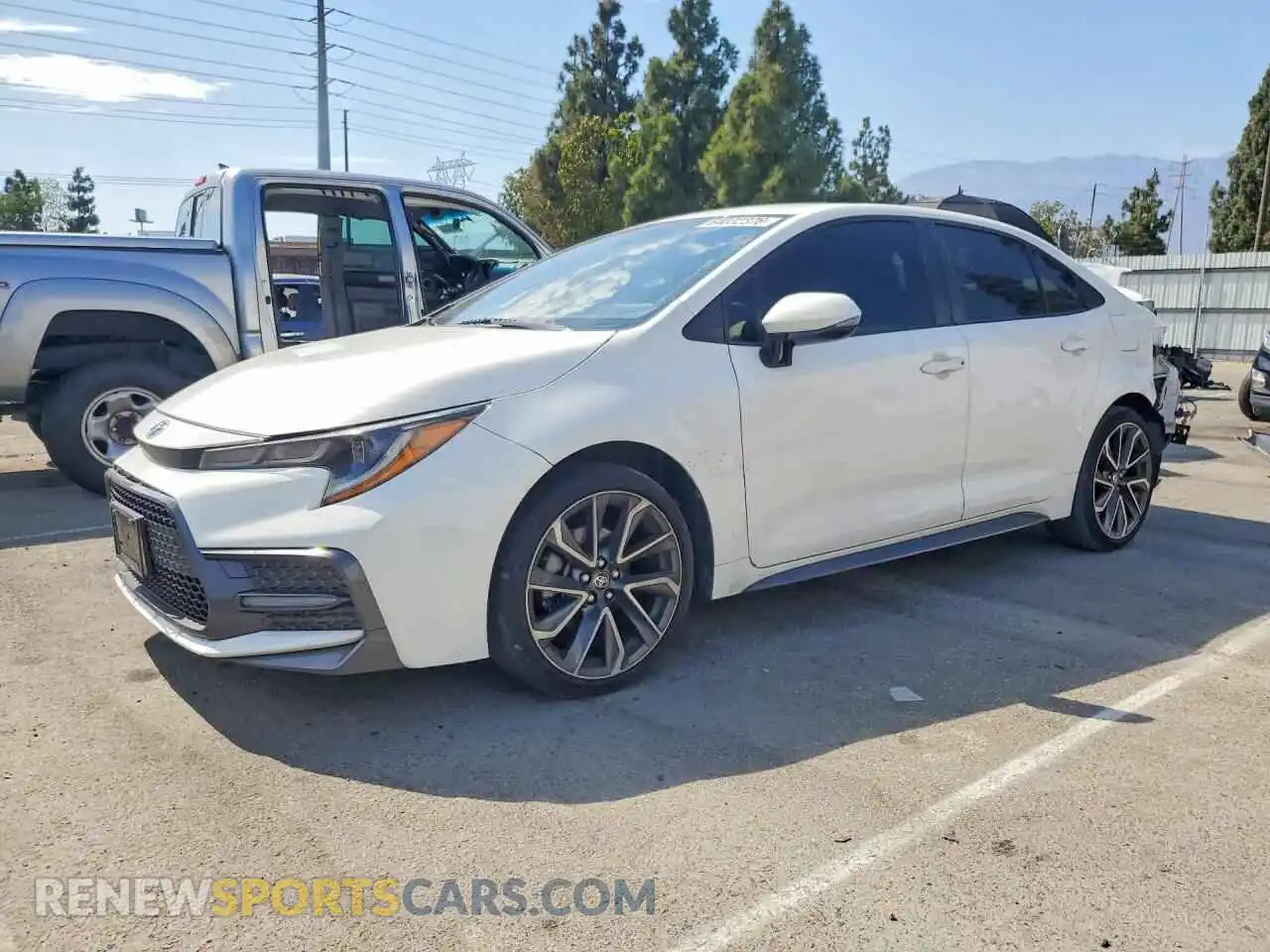 1 fotografías del automóvil dañado JTDS4MCE8MJ068820 TOYOTA COROLLA 2021