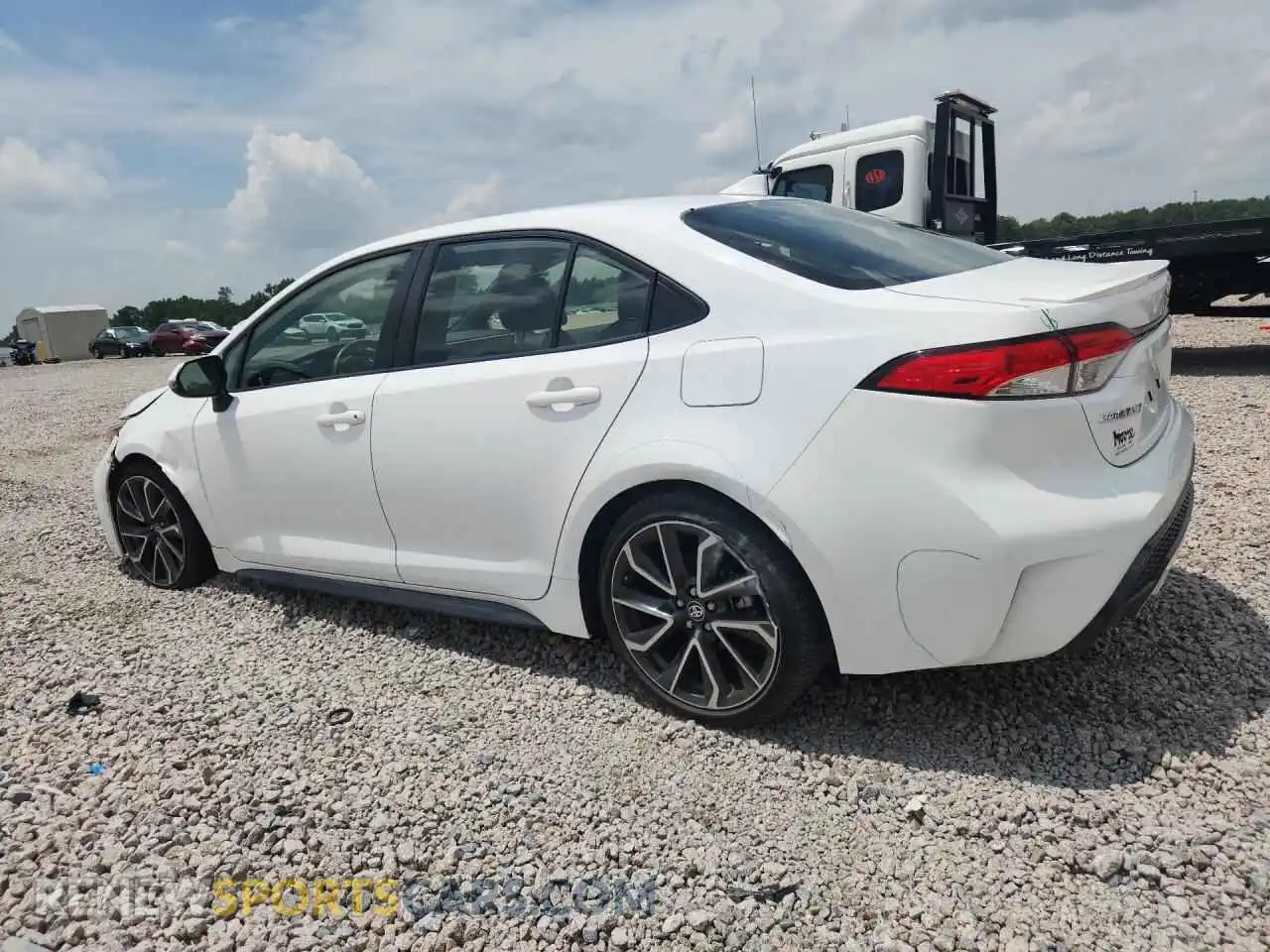 2 Photograph of a damaged car JTDS4MCE8MJ079803 TOYOTA COROLLA 2021