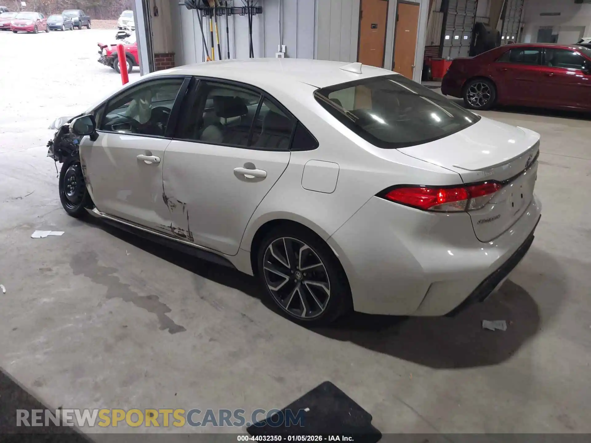 3 Photograph of a damaged car JTDS4MCE8MJ080157 TOYOTA COROLLA 2021