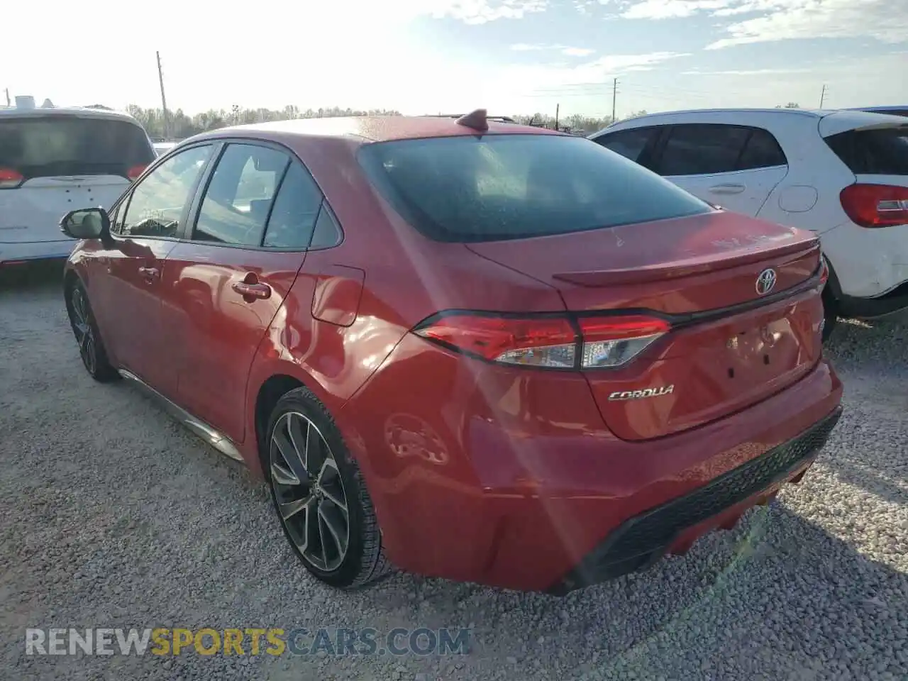 3 Photograph of a damaged car JTDS4MCE9MJ057504 TOYOTA COROLLA 2021