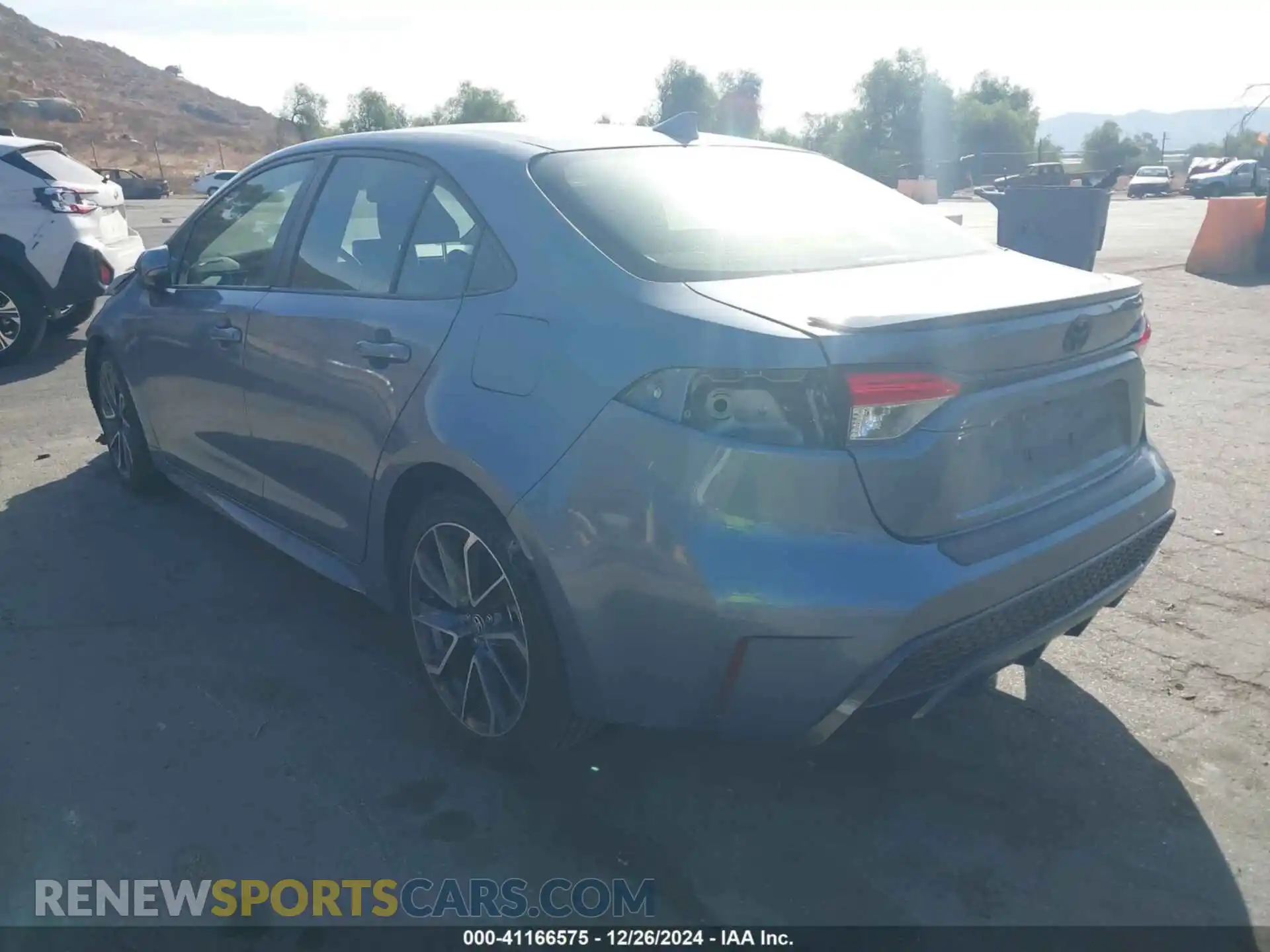 3 Photograph of a damaged car JTDS4MCE9MJ065053 TOYOTA COROLLA 2021