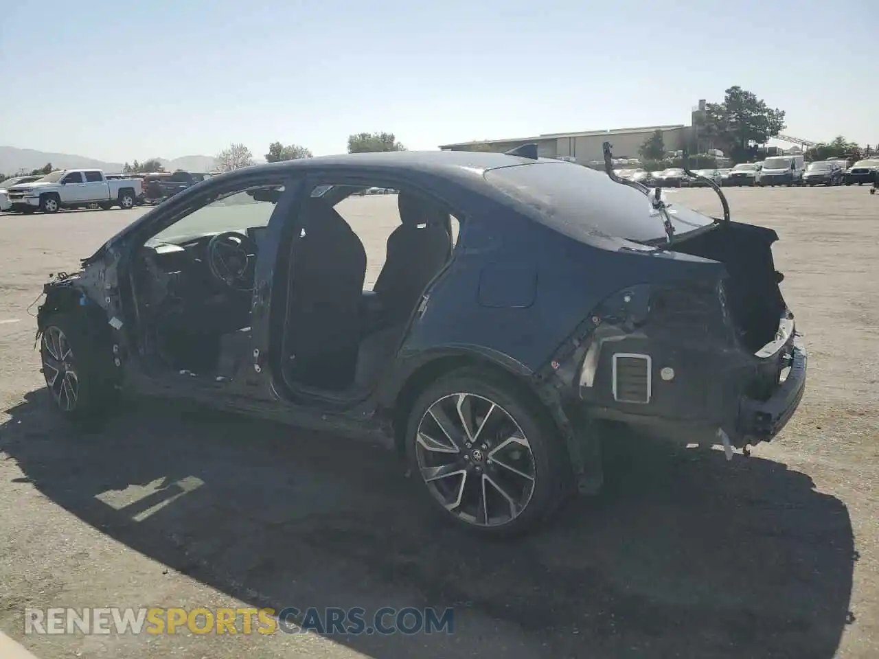 2 Photograph of a damaged car JTDS4MCE9MJ065697 TOYOTA COROLLA 2021