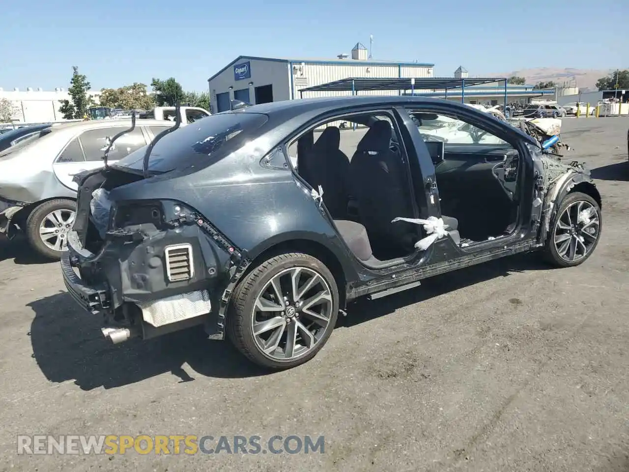 3 Photograph of a damaged car JTDS4MCE9MJ065697 TOYOTA COROLLA 2021